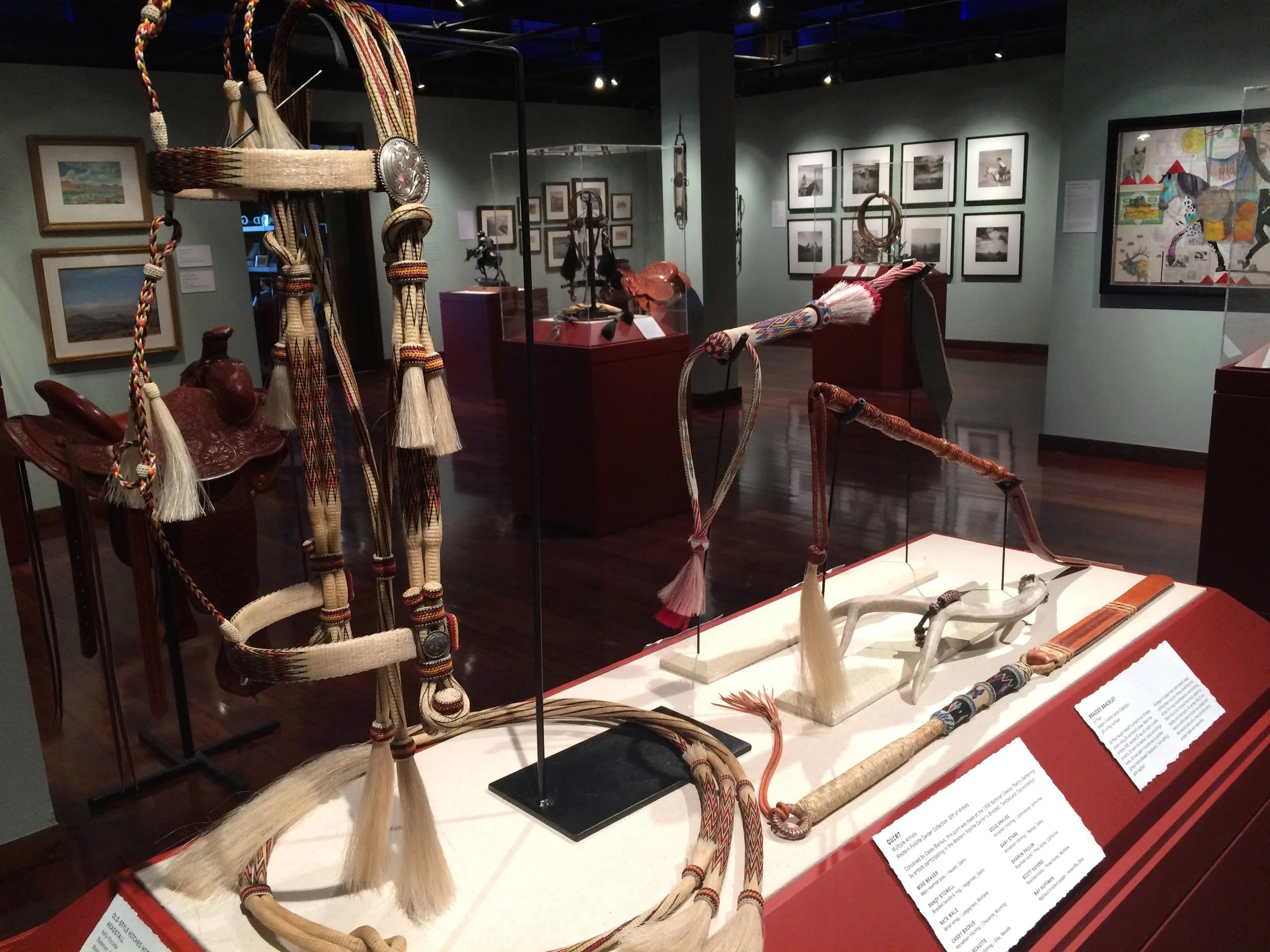 In the Wiegand Gallery, September 17, 2016 through May, 2017: Horses of the American West and From the Western Folklife Center Collection.