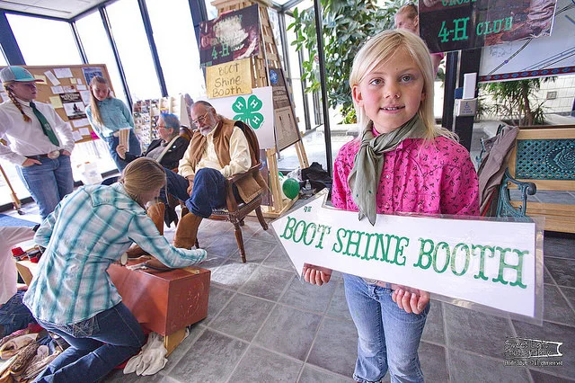 4H Shoe Shine Girl by Charlie Ekburg