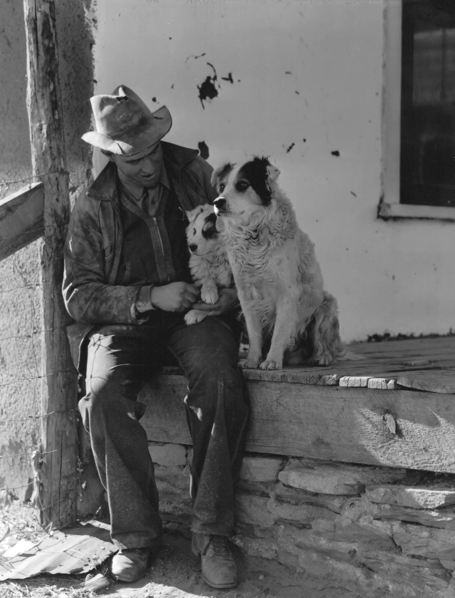 An Anglo rancher, Mora (vicinity), New Mexico. John Collier, January 1943.