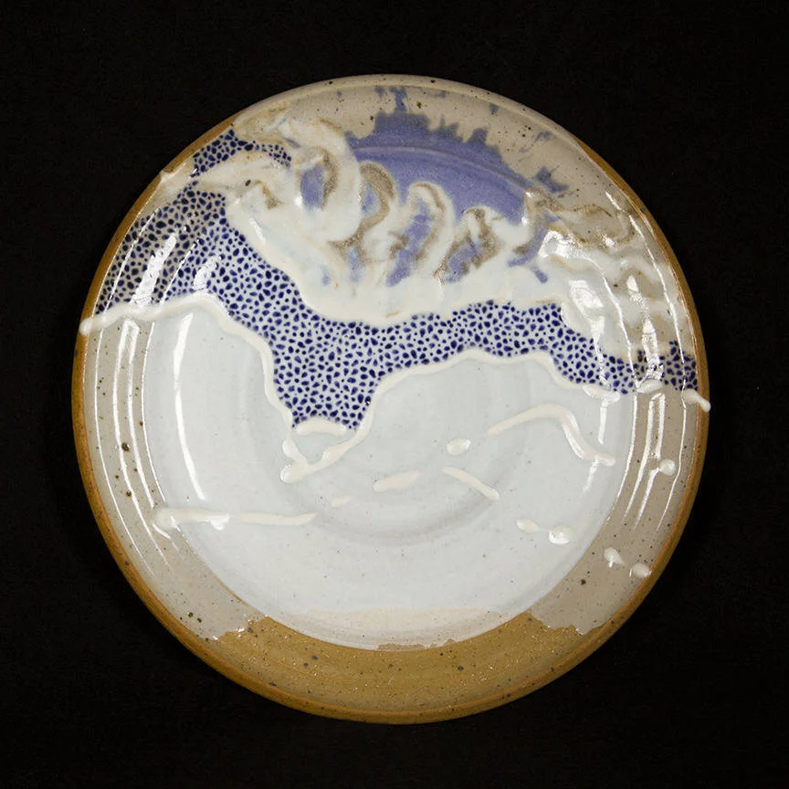 Penada Landscape Plate 6: purchase for $650 Stoneware (circa mid-1980s-1990s)