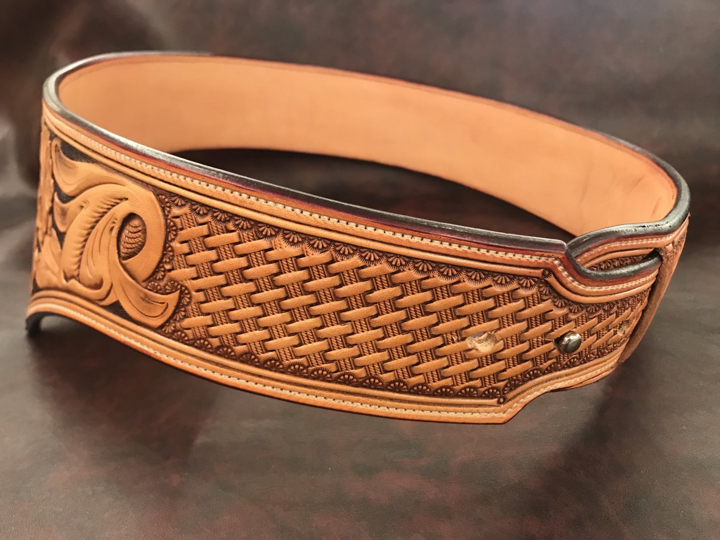 made at Cow Camp Saddlery. Photo courtesy Mark Barcus.