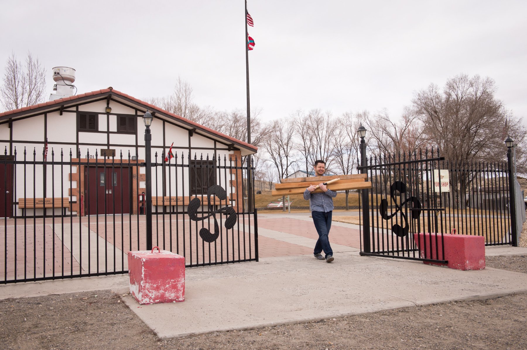 The Elko Euzkaldunak Clubhouse, also known as the Basque House. Photo by Jessica Brandi Lifland