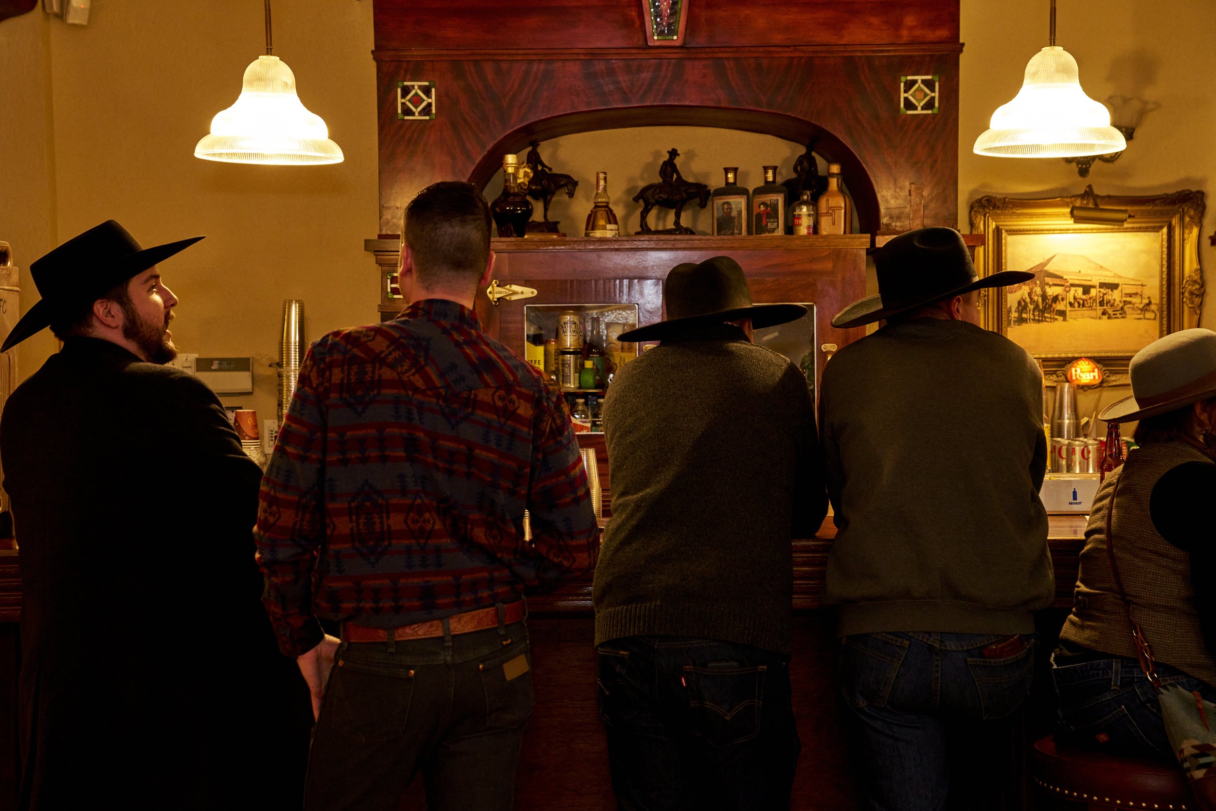 Gathering goers pack the Pioneer Saloon at the 39th. Photo by Marla Aufmuth