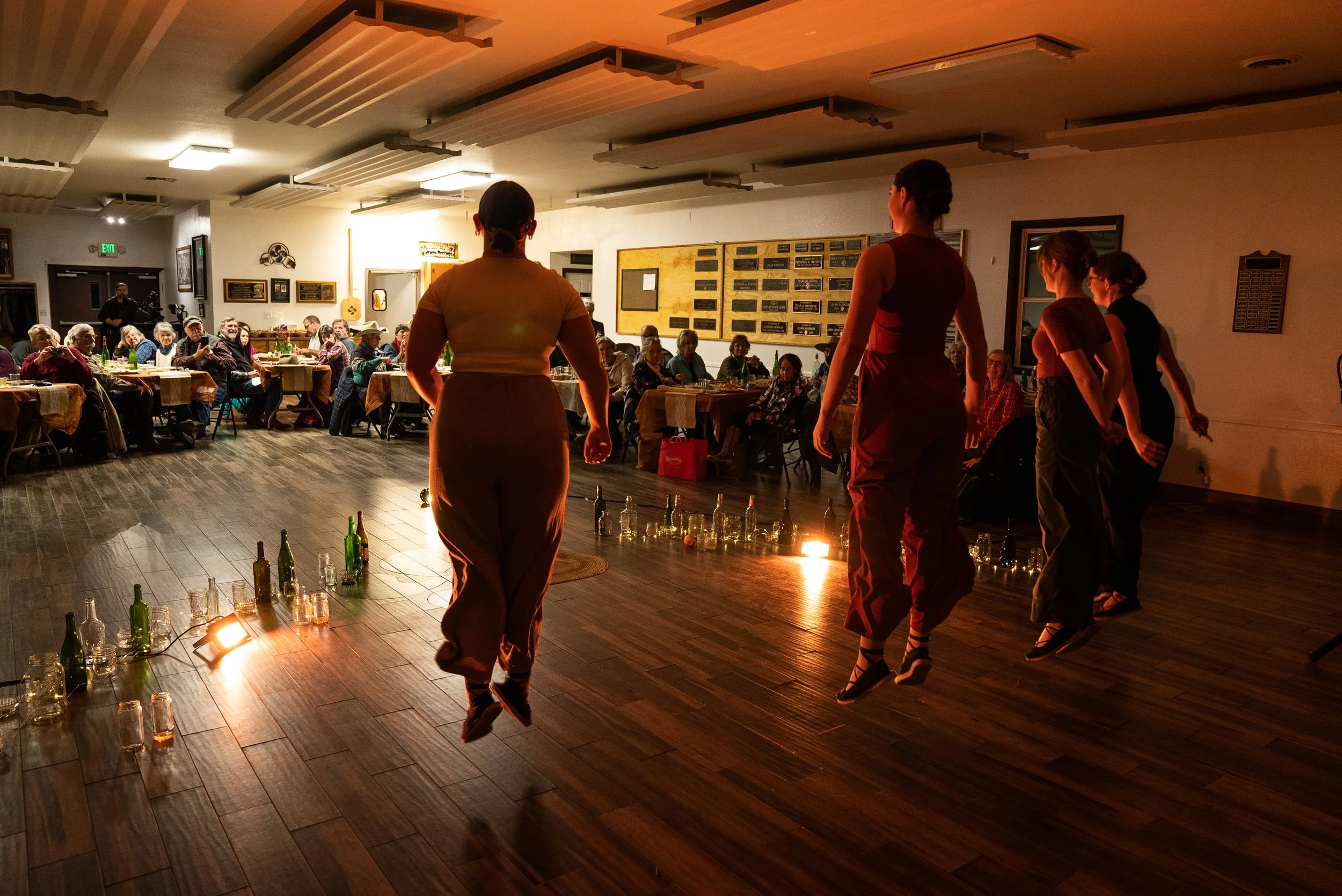 Callie and her dance group perform at the 39th Gathering
