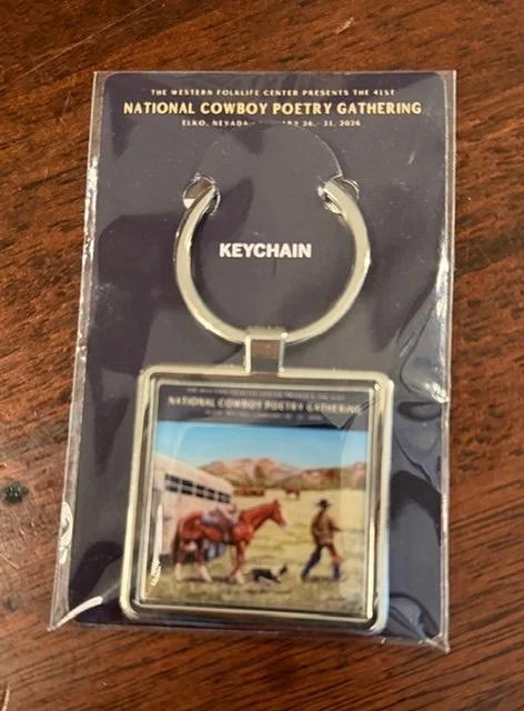 2026 National Cowboy Poetry Key Chain