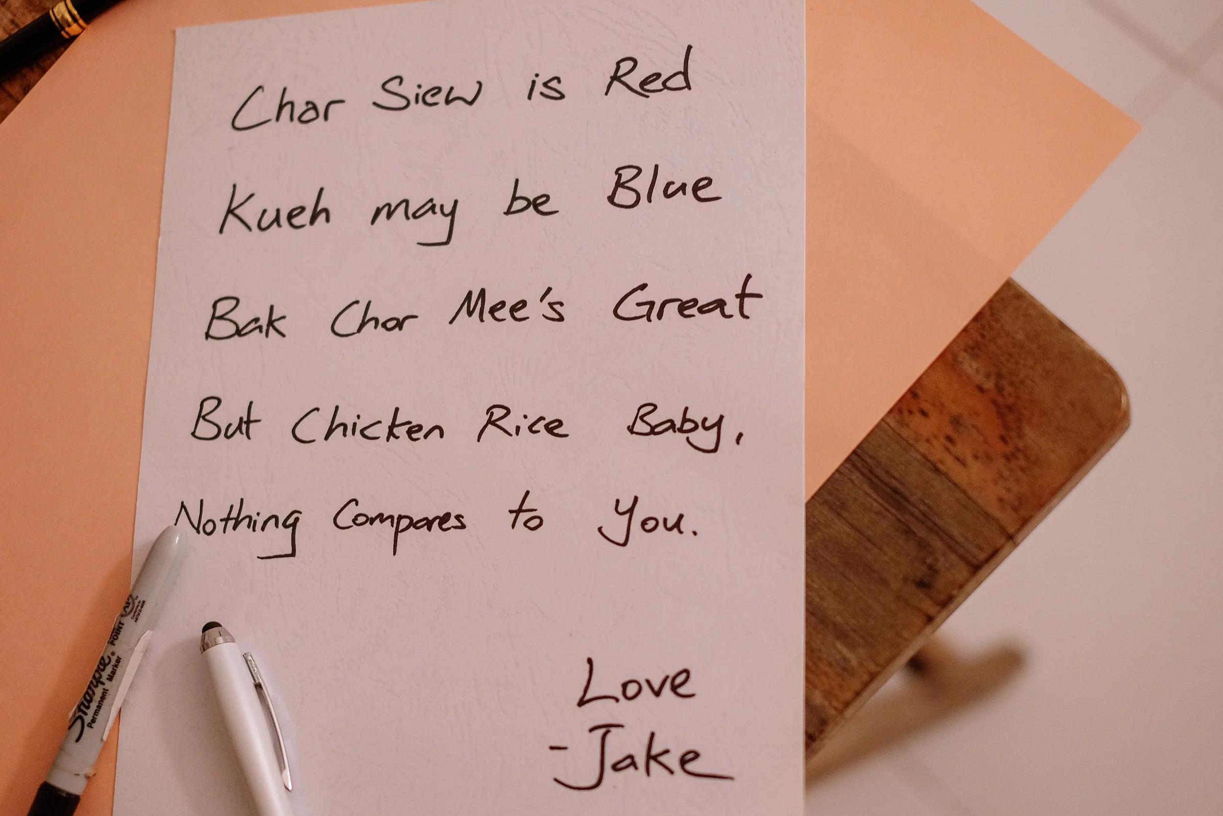 Jake's love letter to his favourite food.&nbsp;