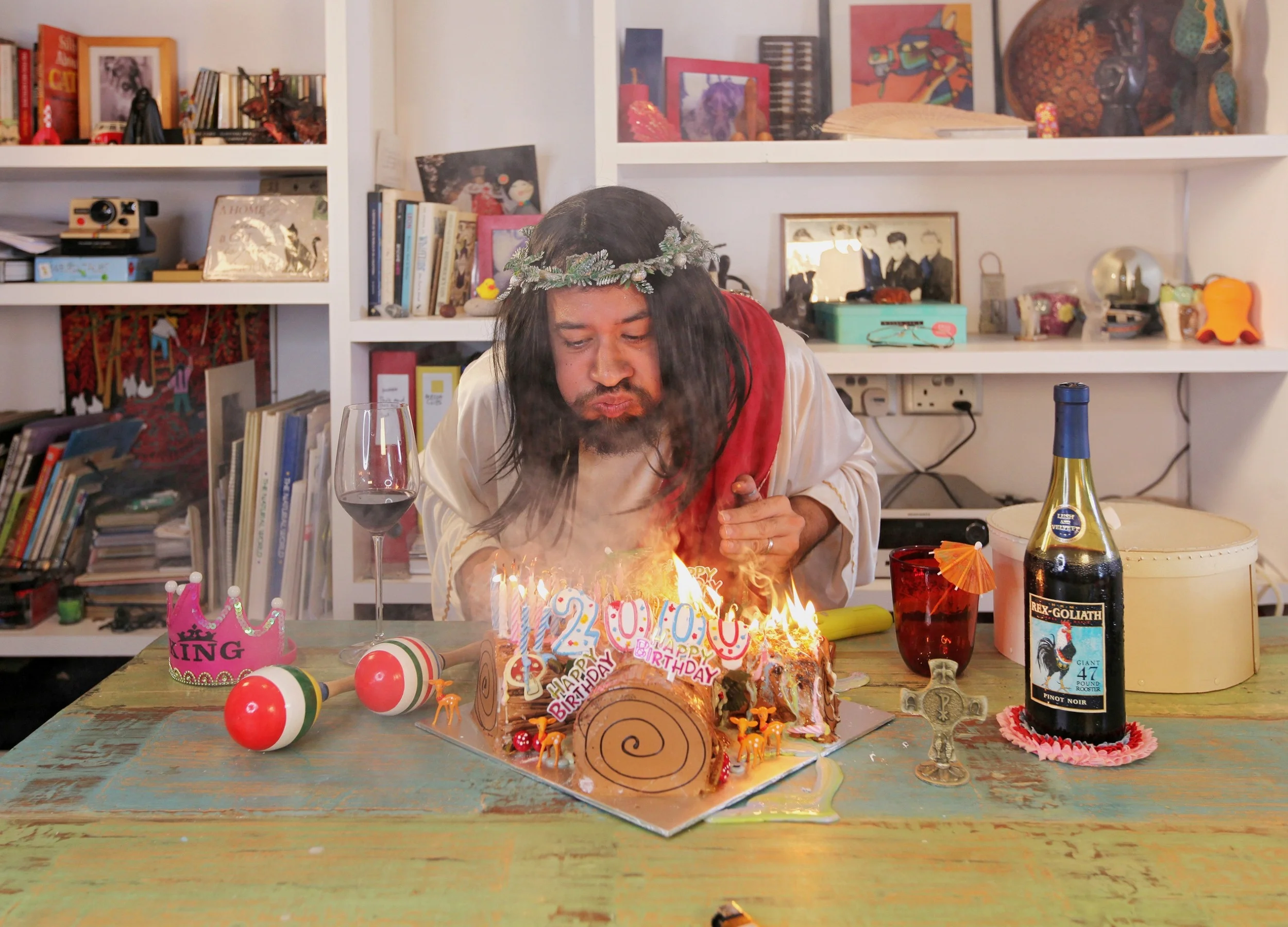 Happy Birthday Jesus (2016) by Eugene Soh