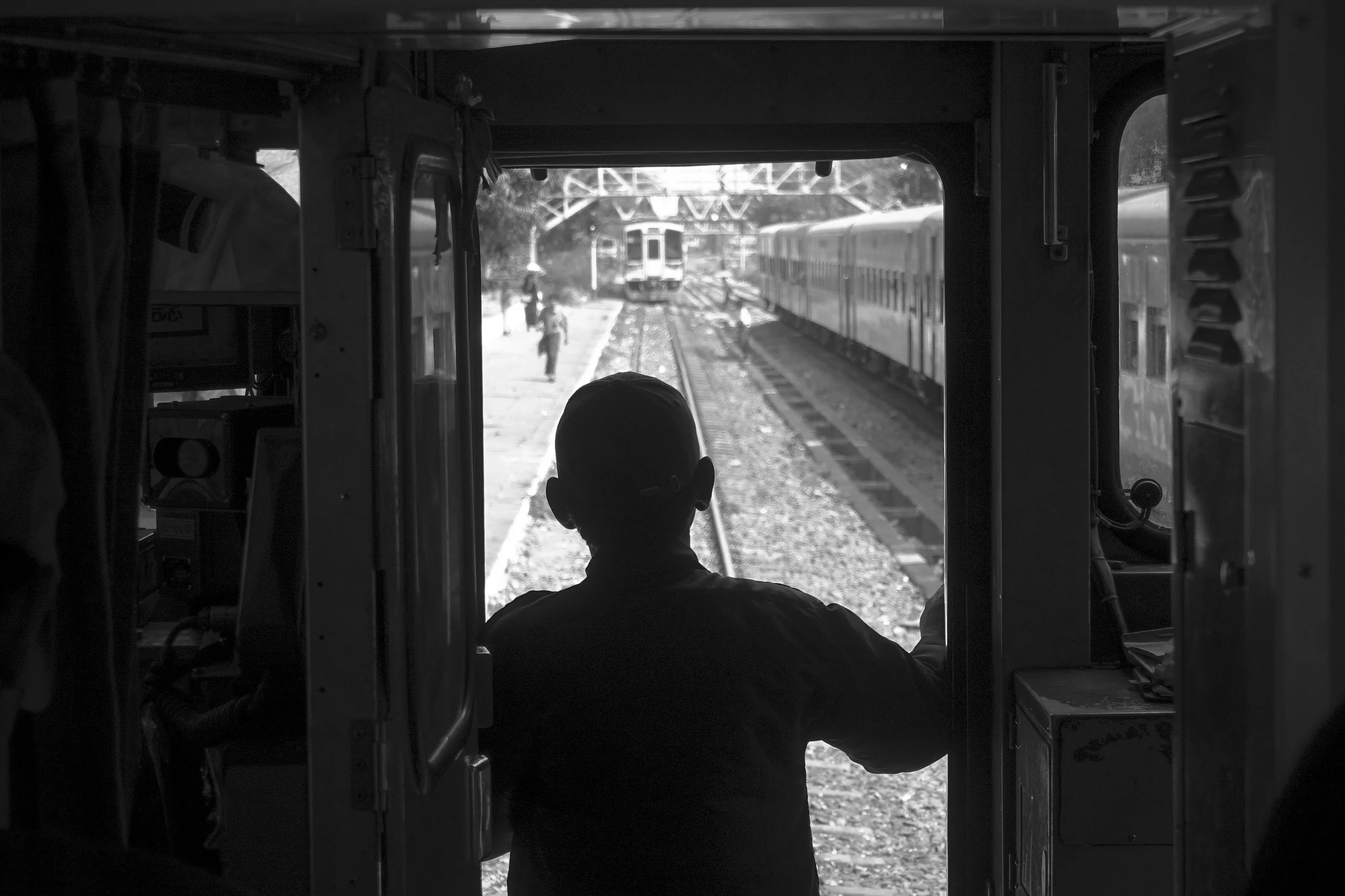 Taking the circular train around Yangon is an essential experience