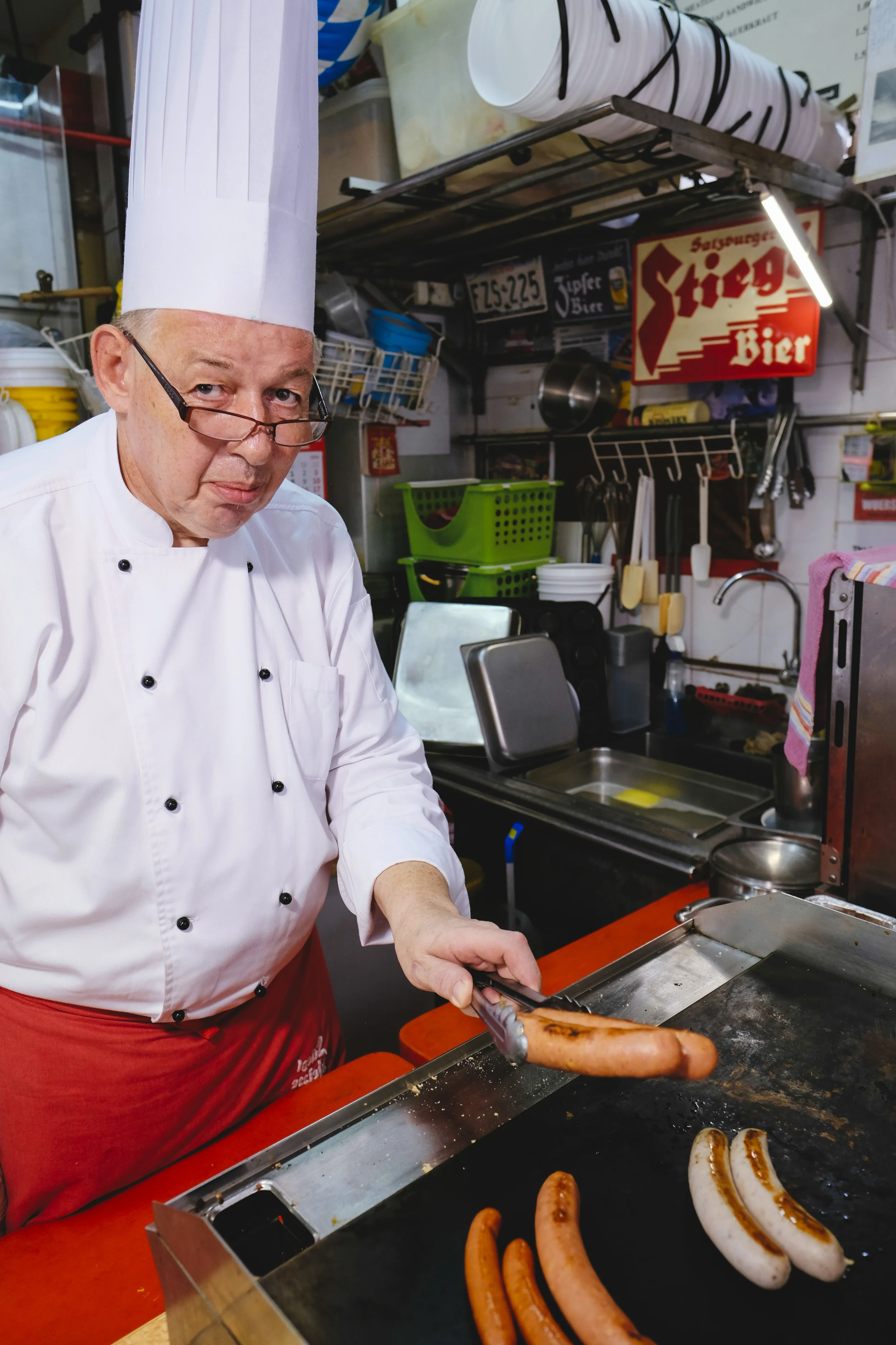 Erich in his current premises on Banda Street