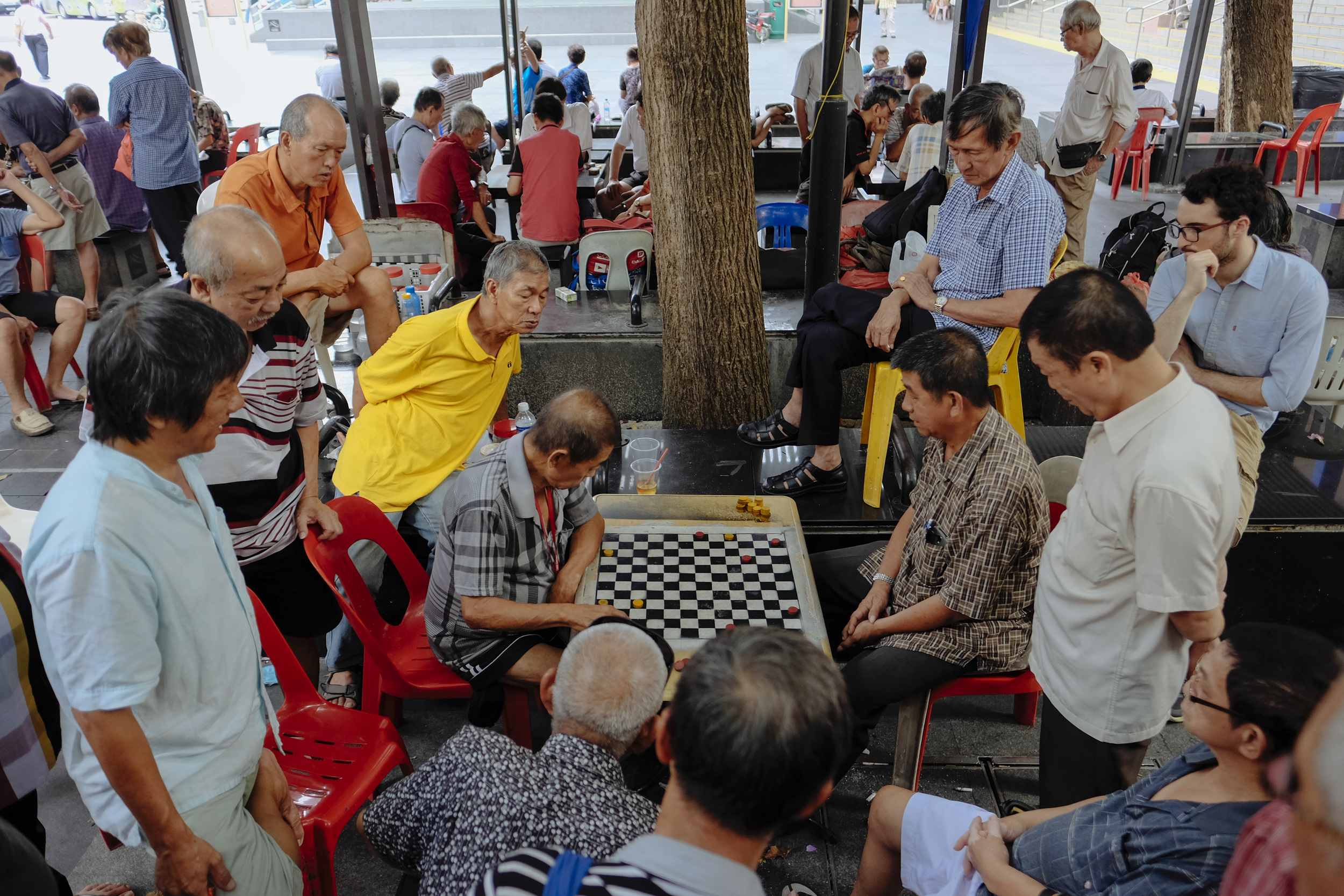 There is always a crowd to watch Chinese chess maestros face off at Kreta Ayer square.&nbsp;