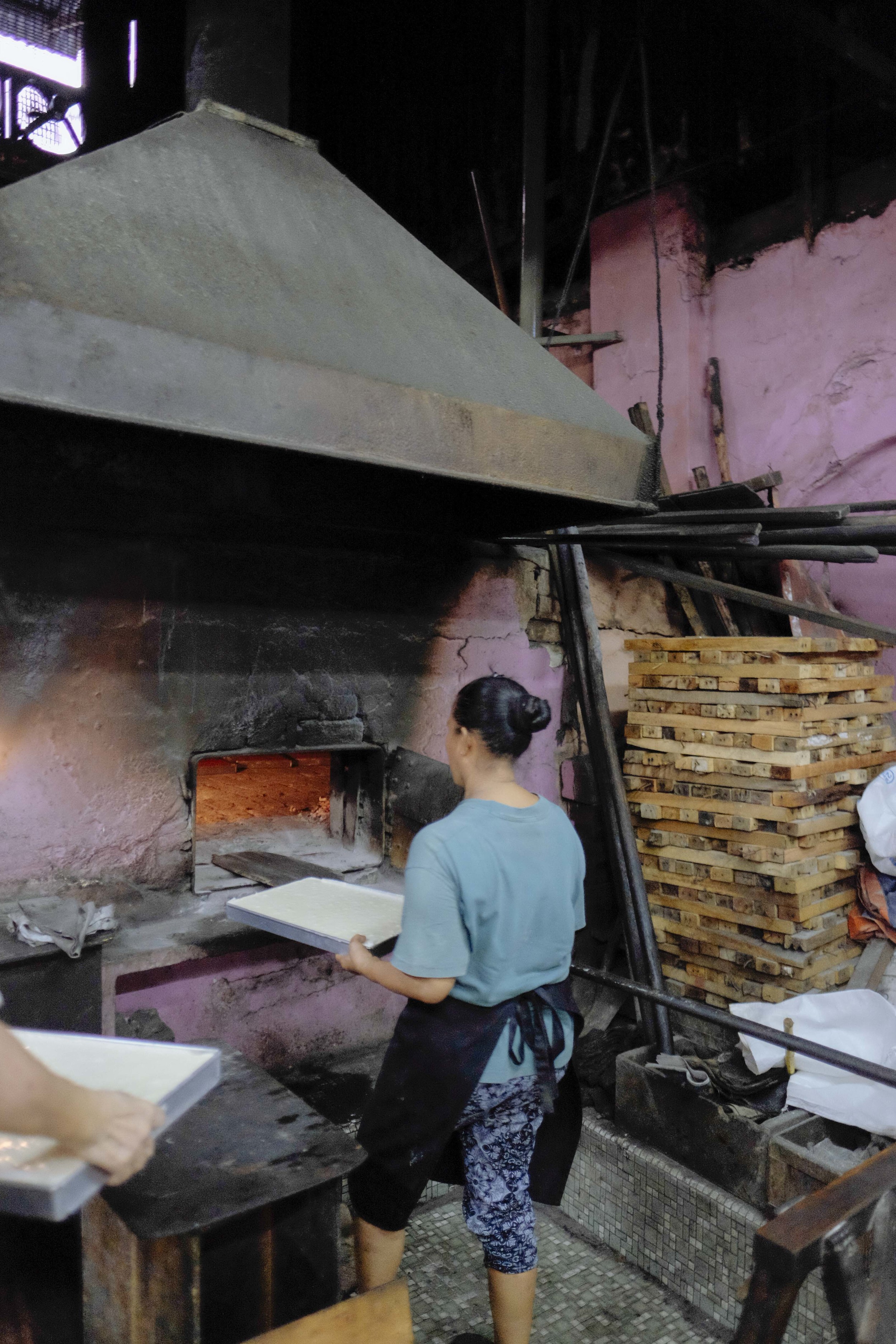 The old wood-fired oven at Hiap Joo