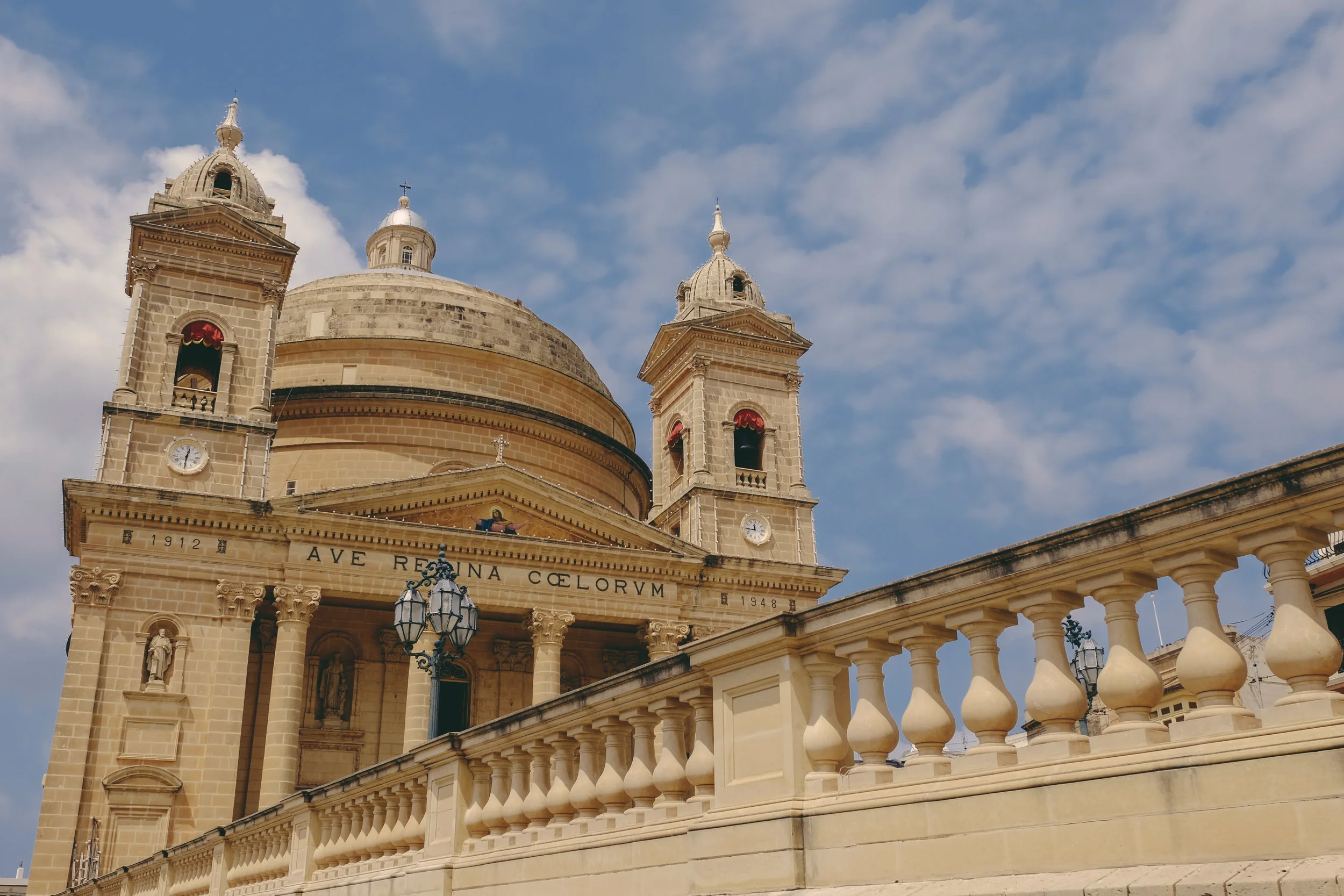 One of the 379 churches that dot the island of Malta.