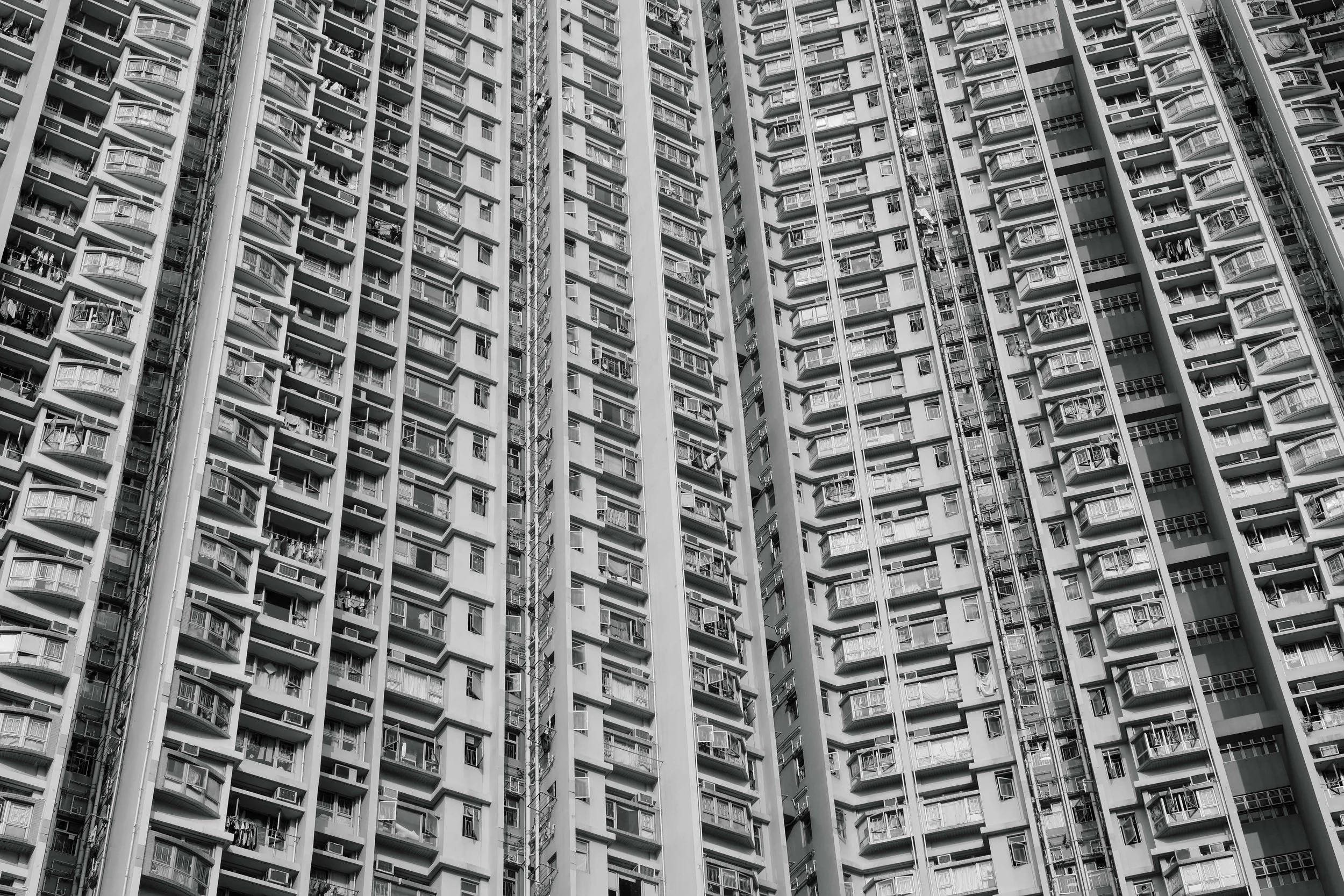 Dense is usually the first word that comes to mind when thinking about Hong Kong's public housing. 