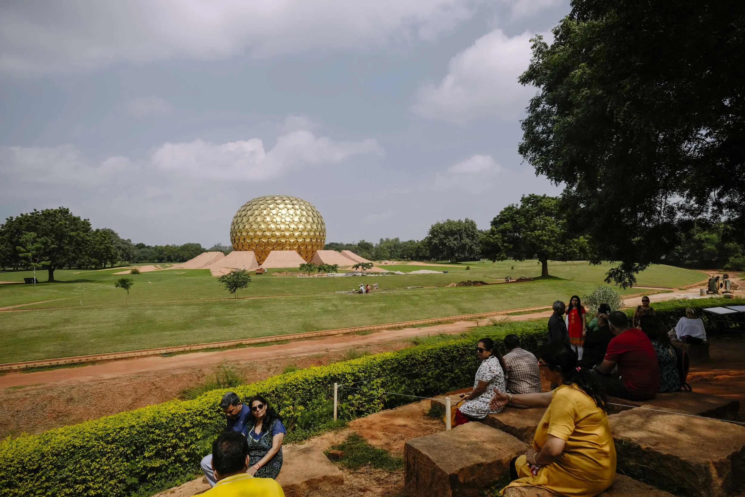      

 
   NOTES FROM AUROVILLE  by Marc Nair, 07 January 2018 
 






















         

 
    1: The road to Auroville   The view from the descending plane is a mash of colour. Low houses, flanked by unending lines of traffic, are decked 