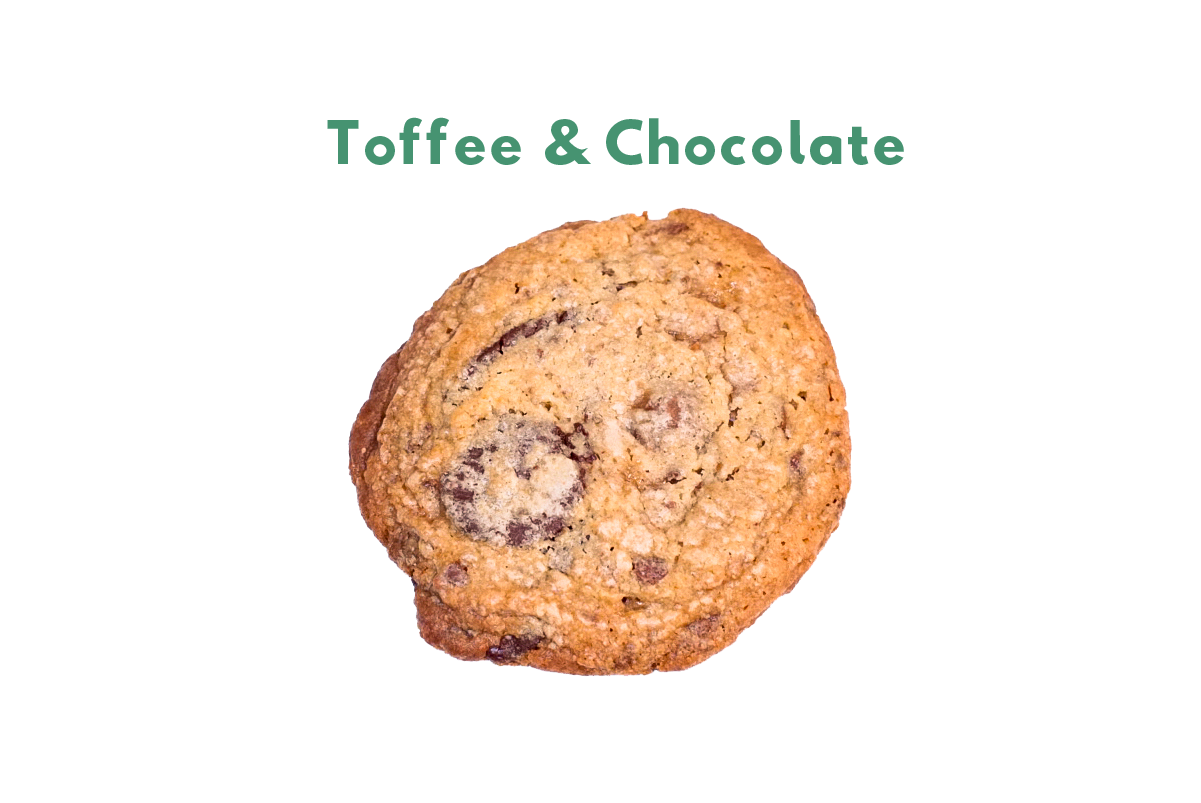  toffee and chocolate cookie 