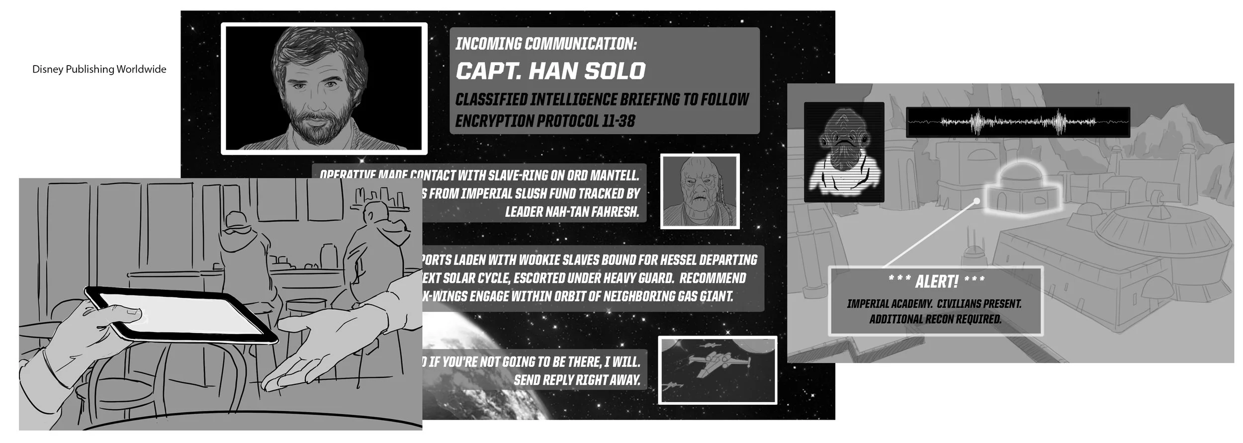 Star Wars Pitchboard - Disney/Intel