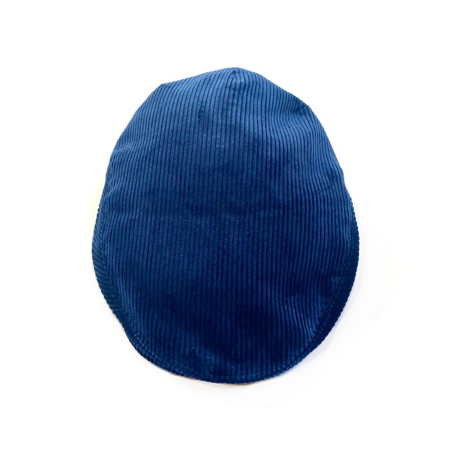 blue navy cord corduroy mens men's womens headwear hat hats yorkshire british england made in uk luxury ethical quality independent small business fashion small