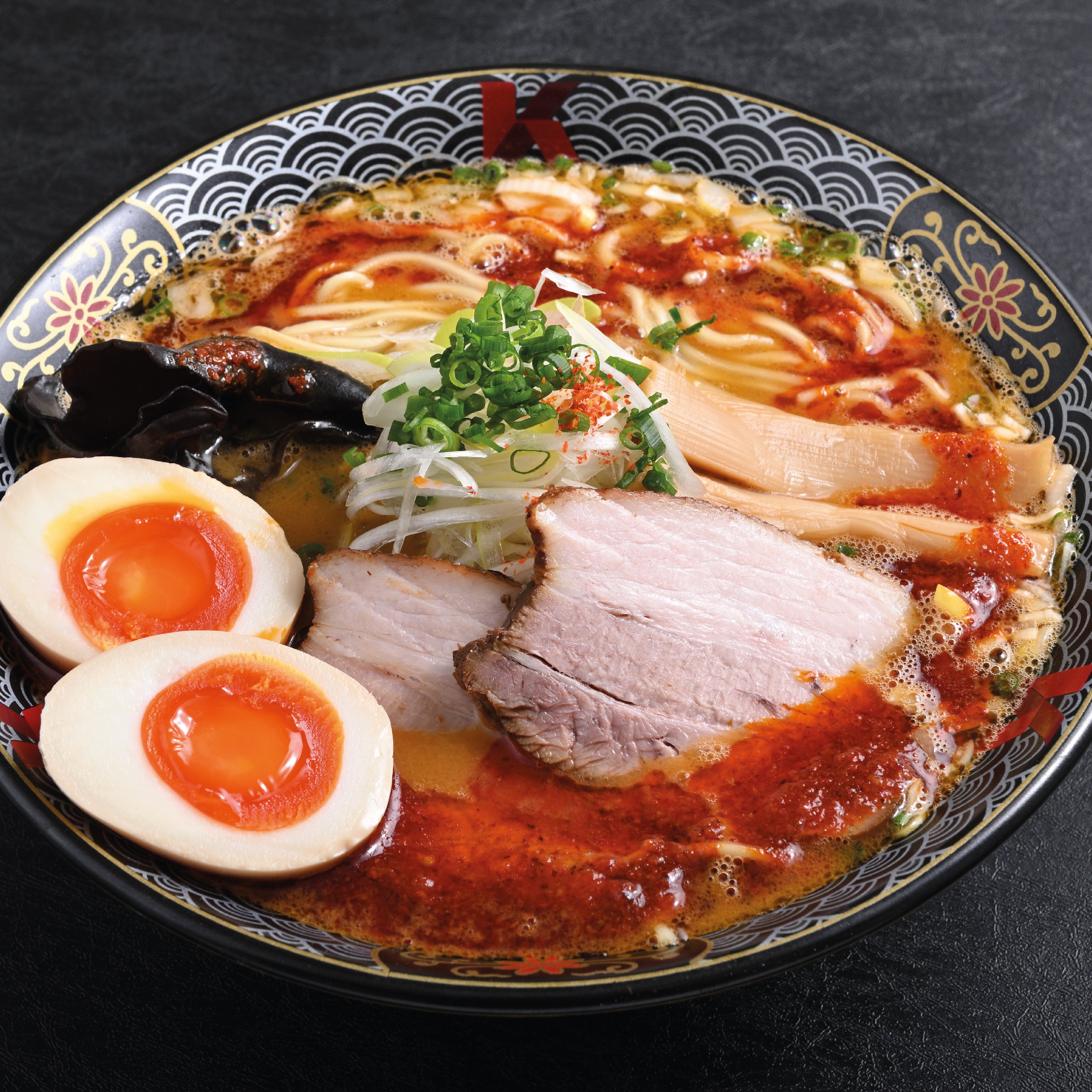 Red Spicy Lobster Broth Ramen With Flavoured Egg.jpg