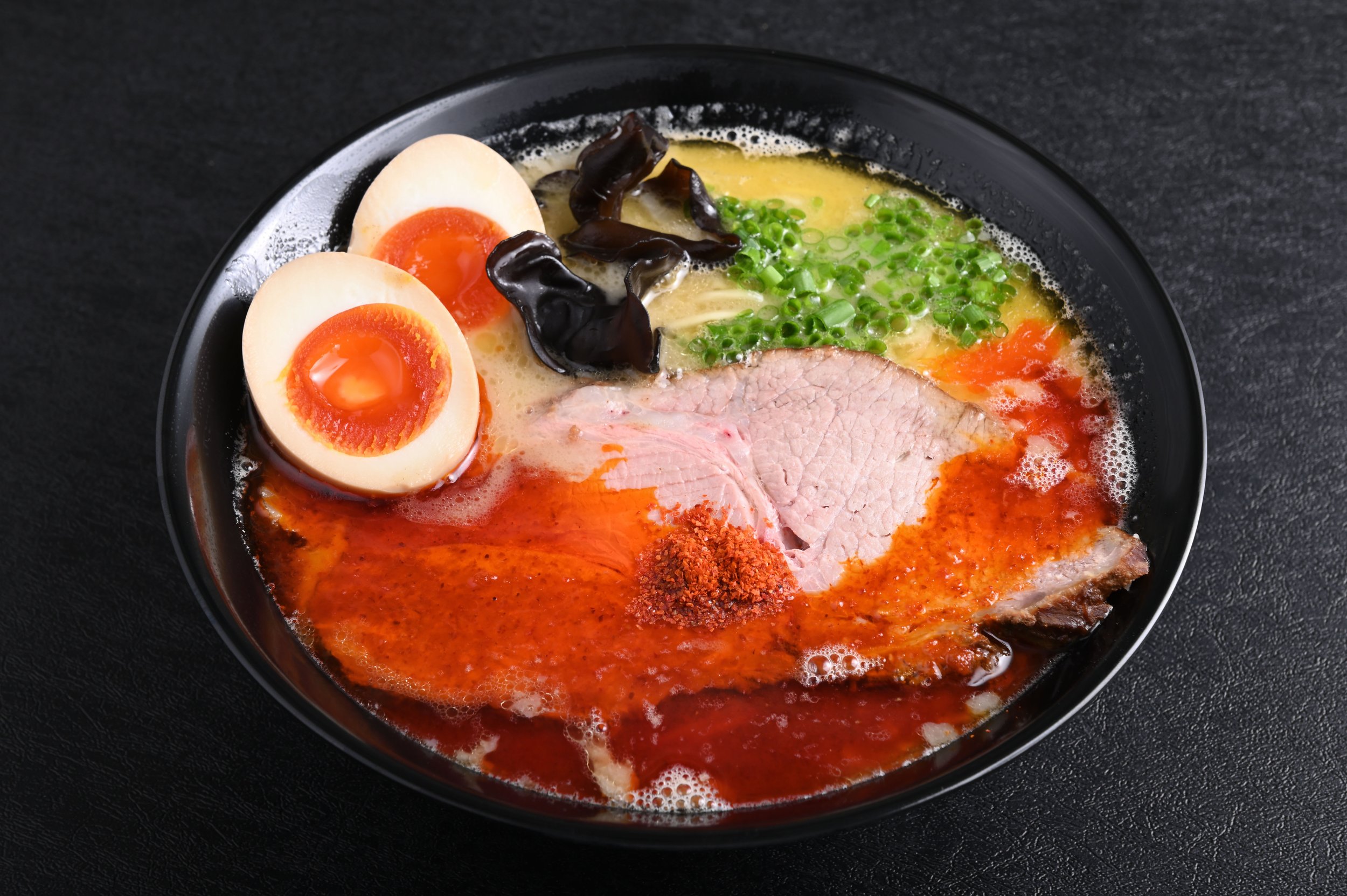 Red Spicy Tonkotsu Ramen With Flavoured Egg.jpg