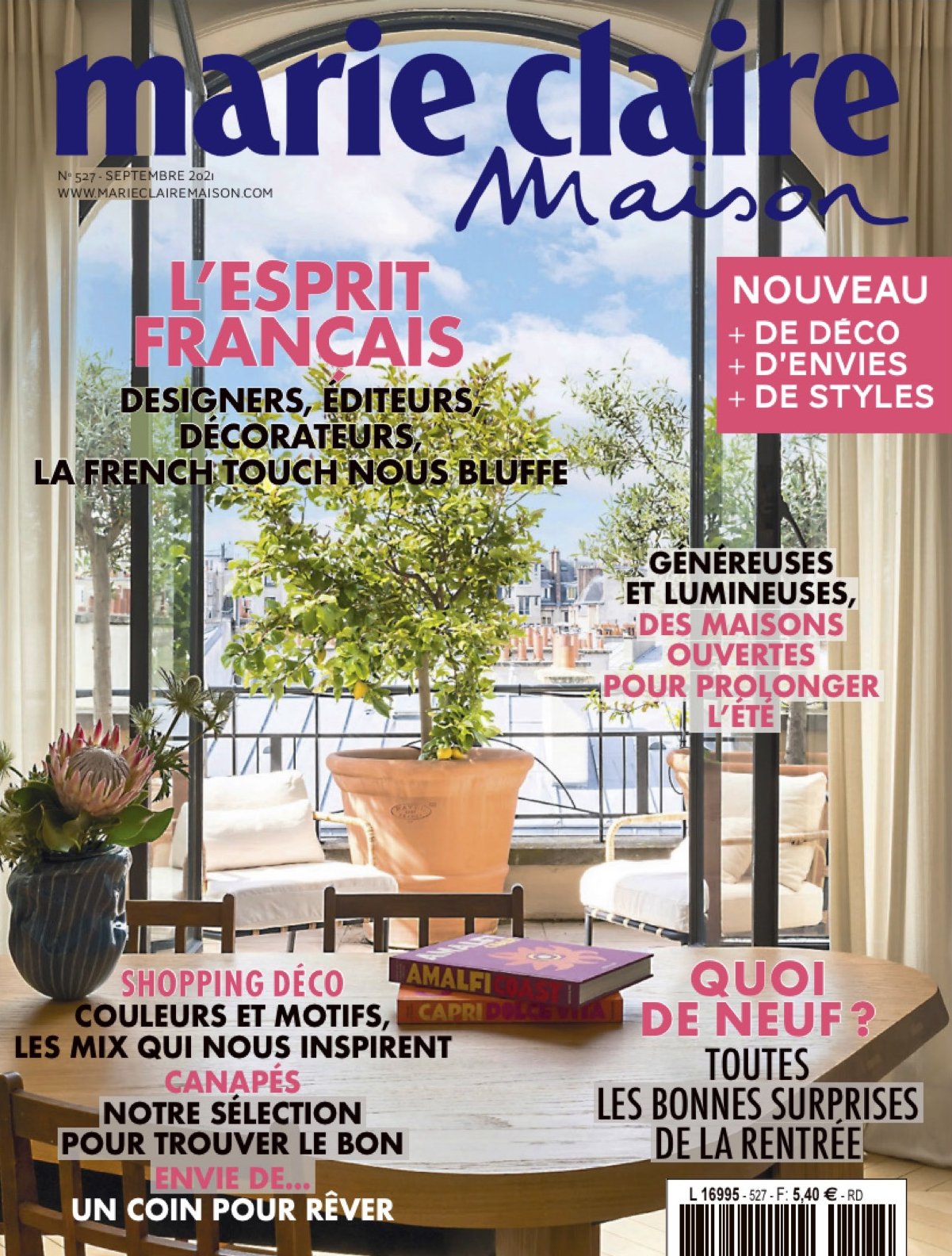 Marie Claire Maison - septembre 2021 - Garnier et Linker--couv.jpg