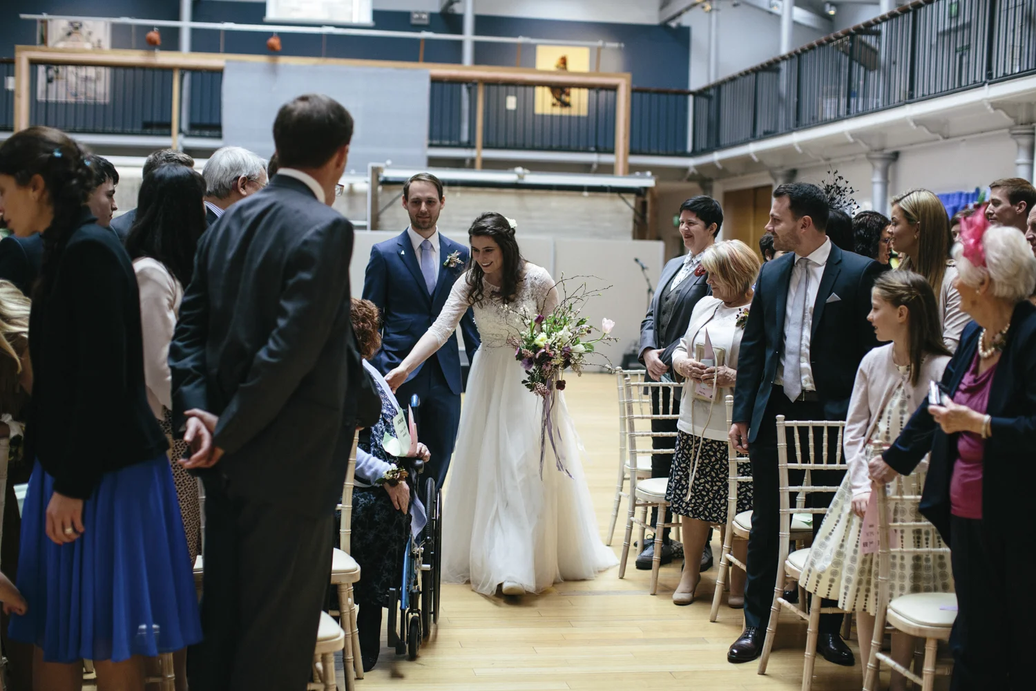 Quirky Wedding Photography Edinburgh Dovecot Studios 043.jpg
