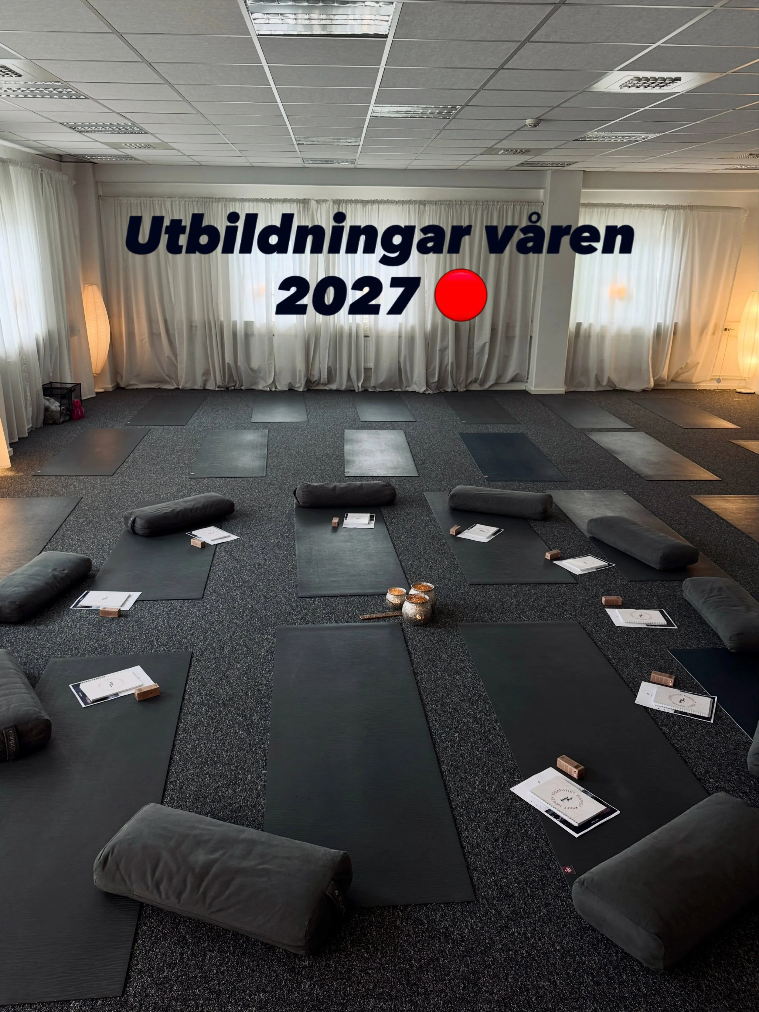 Vilken Global Yoga-utbildning l&auml;ngtar du efter v&aring;ren 2027?

Vi planerar just nu v&aring;rens utbildningar och r&auml;knar med att sl&auml;ppa datum och platser i augusti/september. Har du &ouml;nskem&aring;l om stad, inriktning eller tidpu