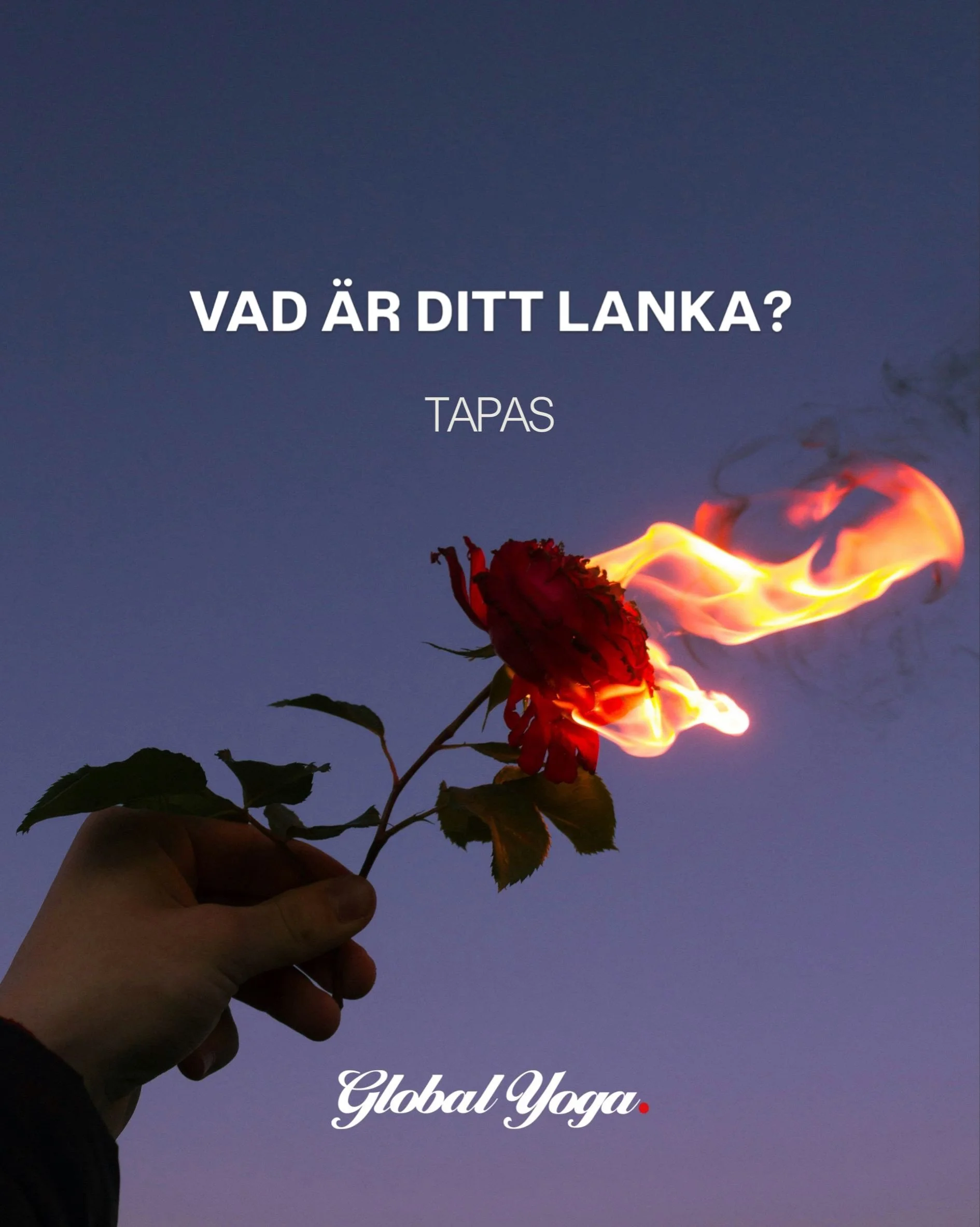 Tapas kan vara intensitet, men det kan lika g&auml;rna vara konsekvens, t&aring;lamod eller modet att forts&auml;tta i ett avslappnat och &ouml;ppet tillst&aring;nd. Hanumans spr&aring;ng p&aring;minner oss om att stora f&ouml;rflyttningar b&ouml;rja