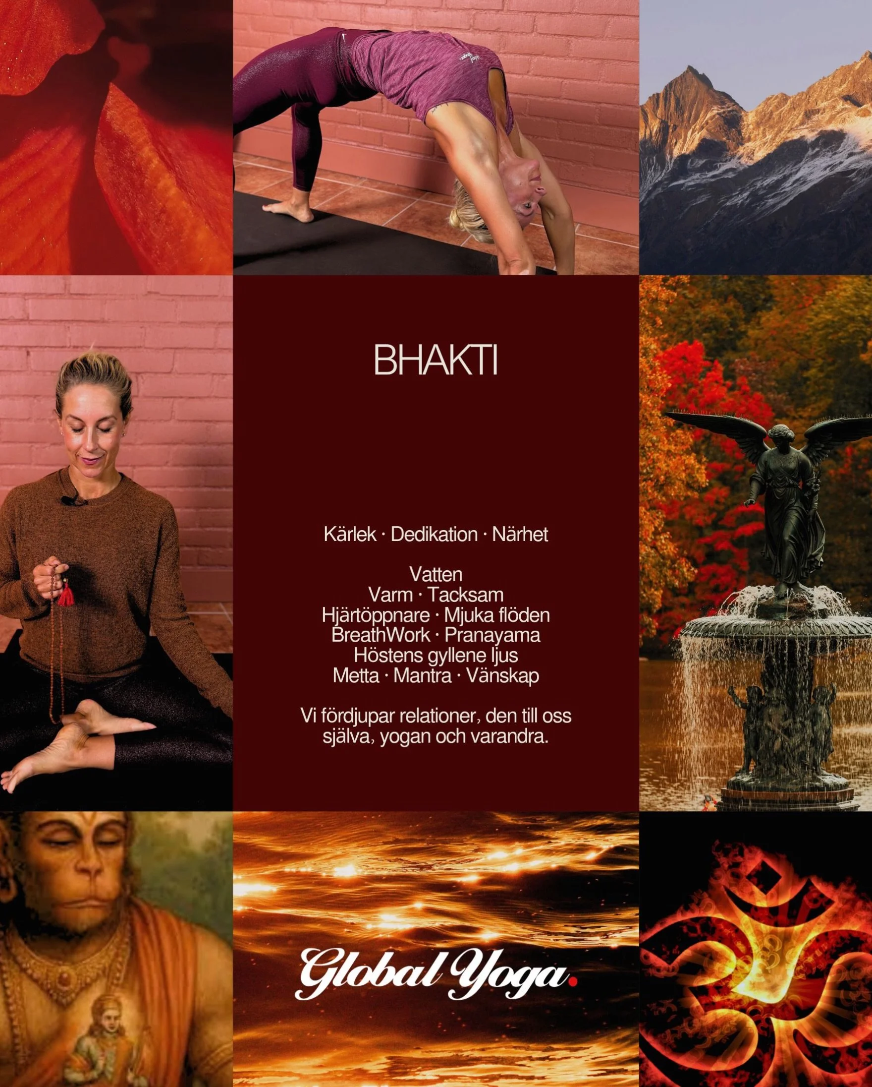 Yogal&auml;rare beh&ouml;ver ocks&aring; en plats att landa, fyllas p&aring; och v&auml;xa ❤️🌹

Vi har precis sl&auml;ppt S&auml;song 4 i Portalen och temat &auml;r BHĀKTI: k&auml;rlek, dedikation och n&auml;rhet.

Det h&auml;r &auml;r &aring;rets s