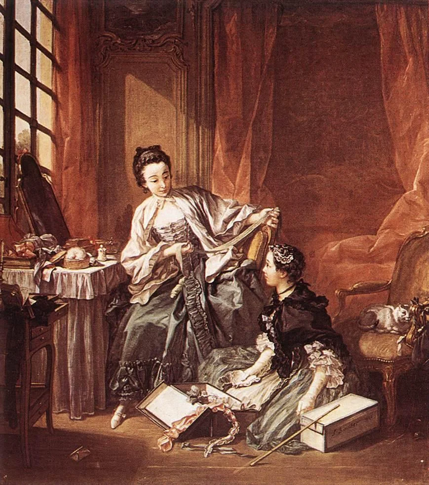 La Toilette, François Boucher, 1746