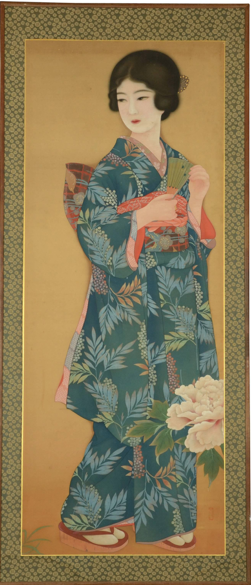 Bijin-ga, Taisho, circa 1920