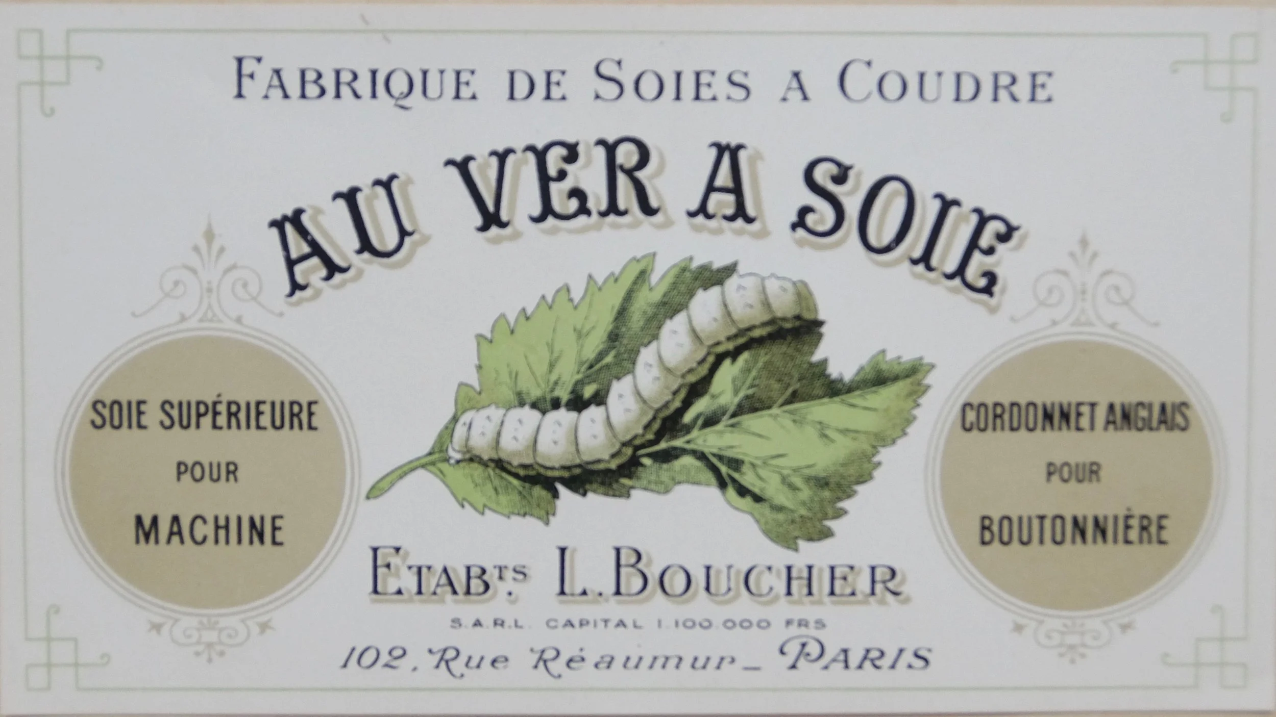Au Ver à Soie: the Finest French Silk Threads