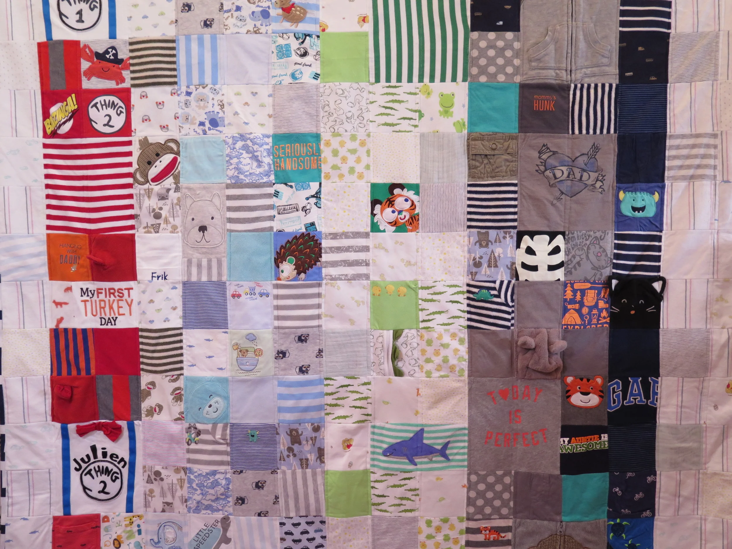 Patchwork Memory Quilt