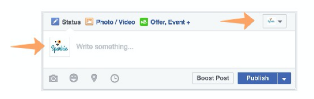 WE HAVE SET OUR SPARKIE PAGE SO THAT IT SHOWS WE - AS AN ORGANIZATION, AND NOT EACH OF US INDIVIDUALLY - ARE COMMENTING