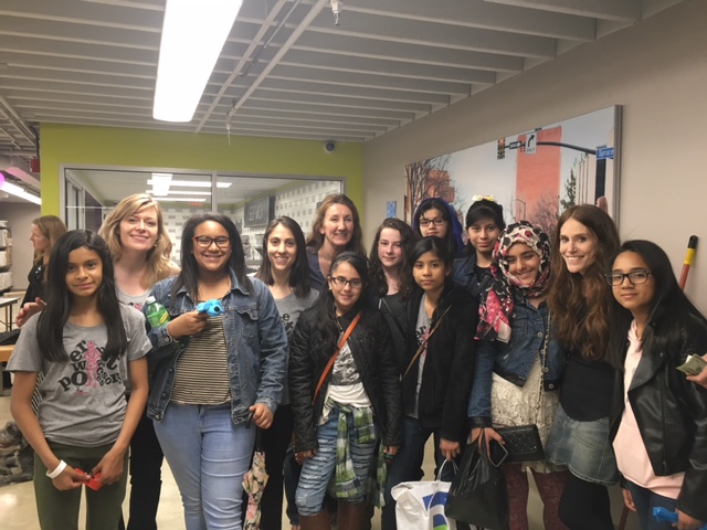 One of the Unleashed classes with dr. radin (second from right)