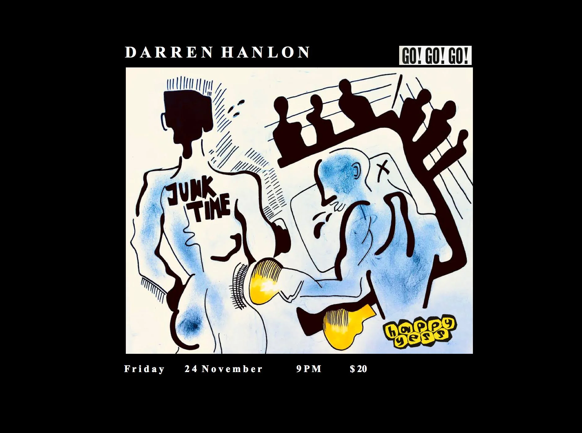 Fri 24 Nov @ 9pm | Darren Hanlon + Junk-Time