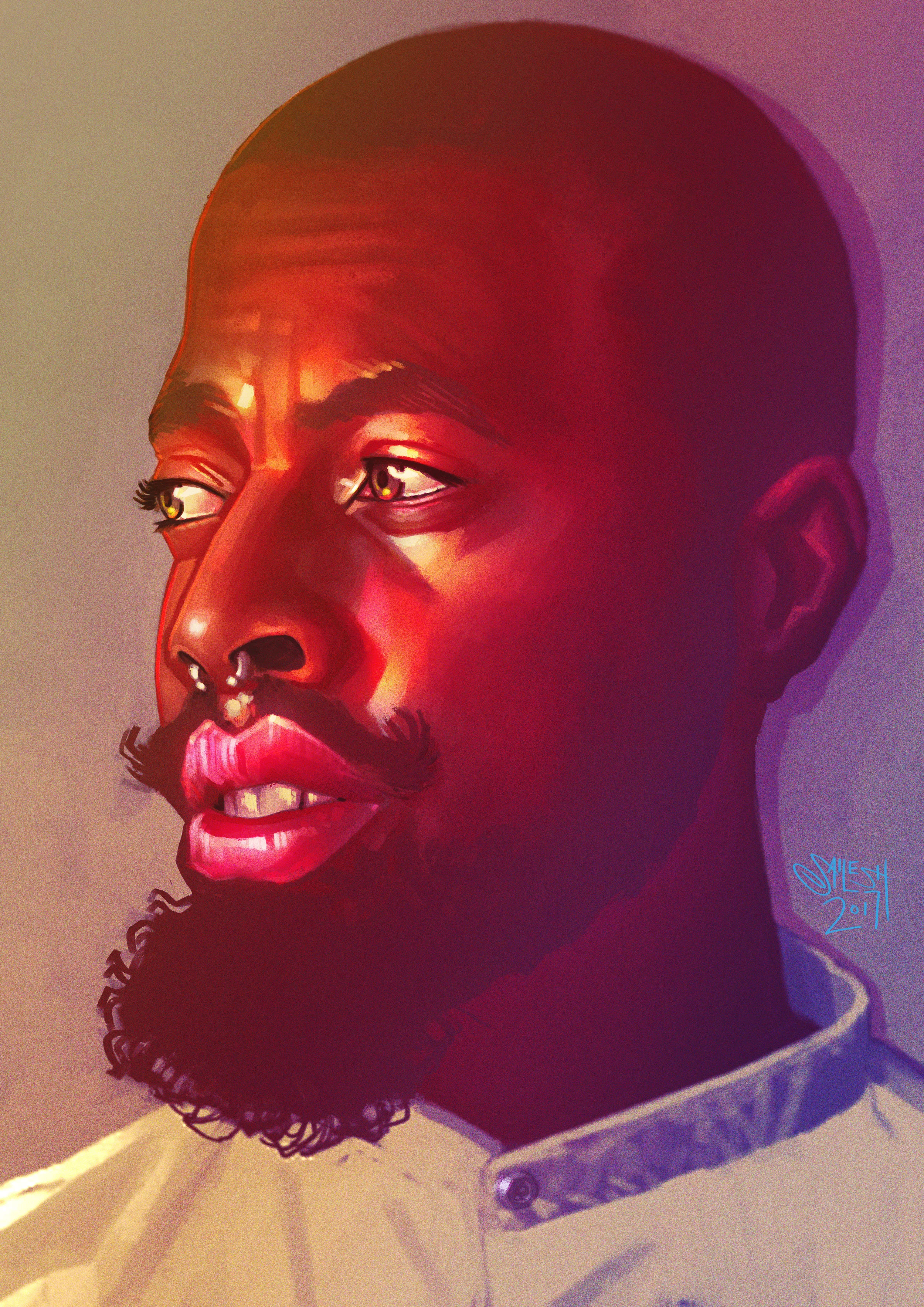 Portrait of Oribie Jōn - Sailesh