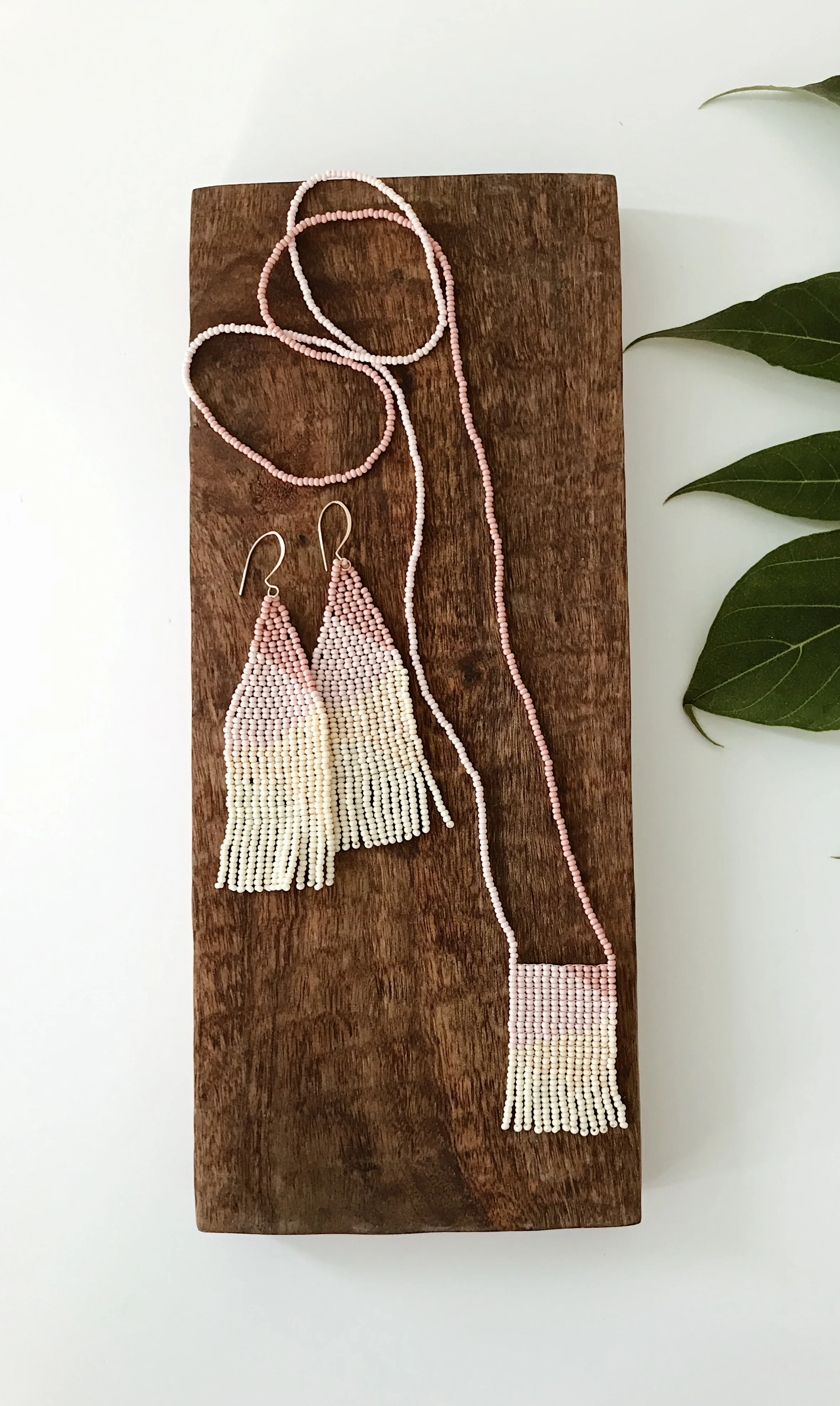 Gradient Earring Gradient necklace .jpg