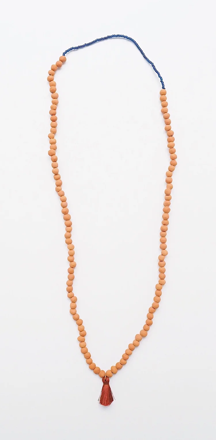 Terra tassel red necklace deals