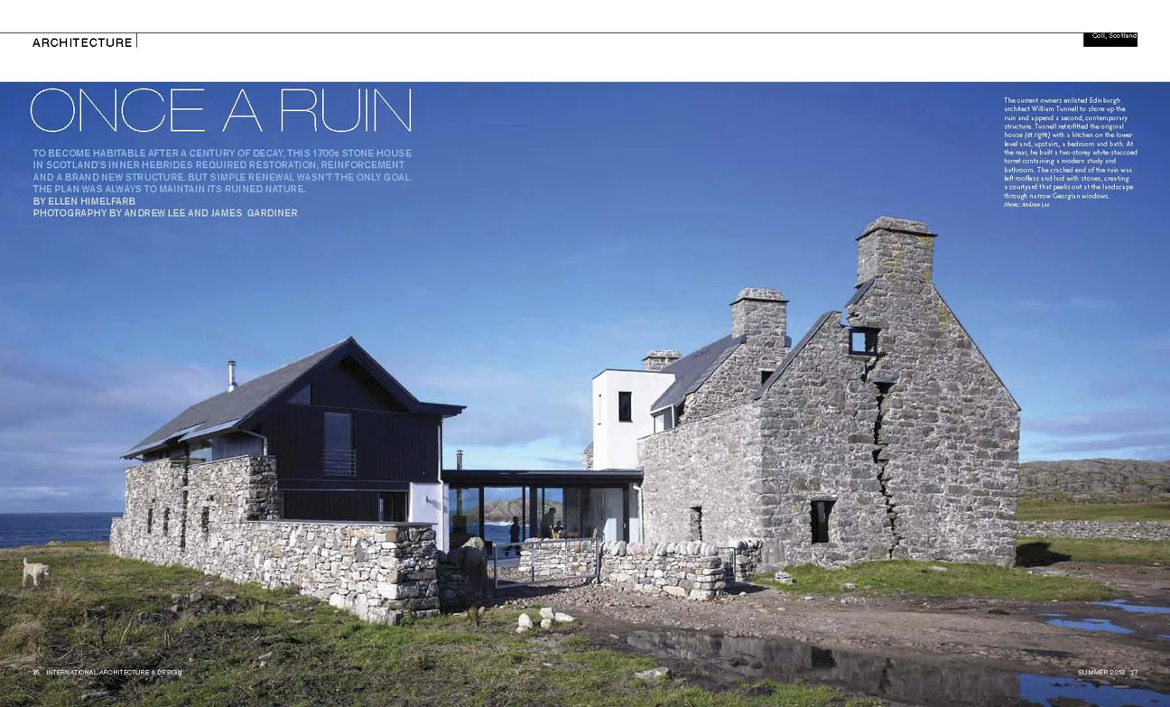 International Architecture Magazine 01 – James Gardiner