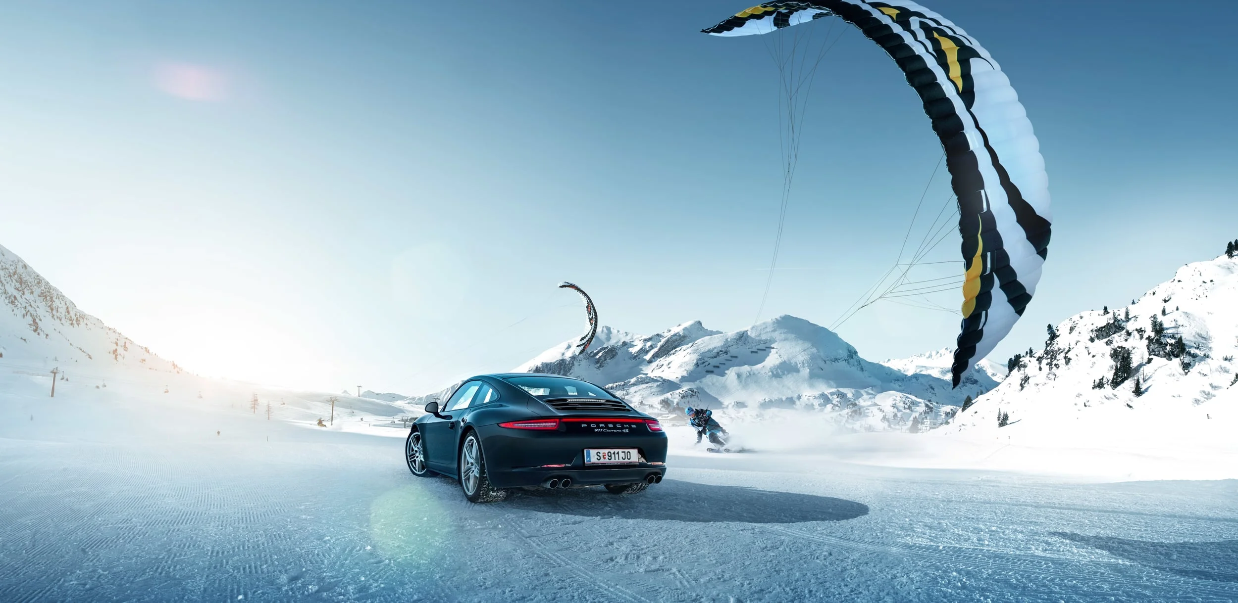 porsche // compositing