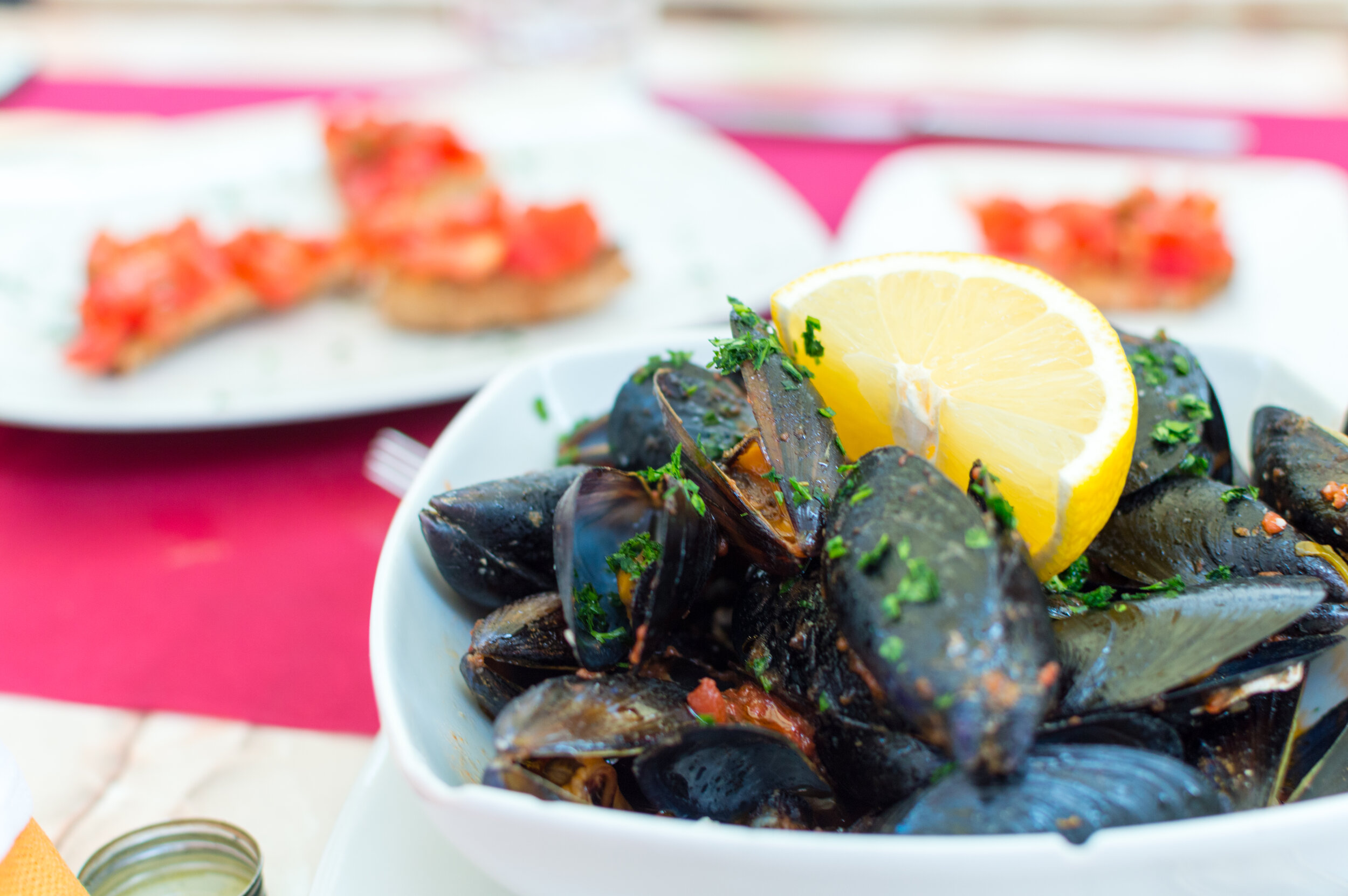 Fore Street Mussels by Sam Hayward