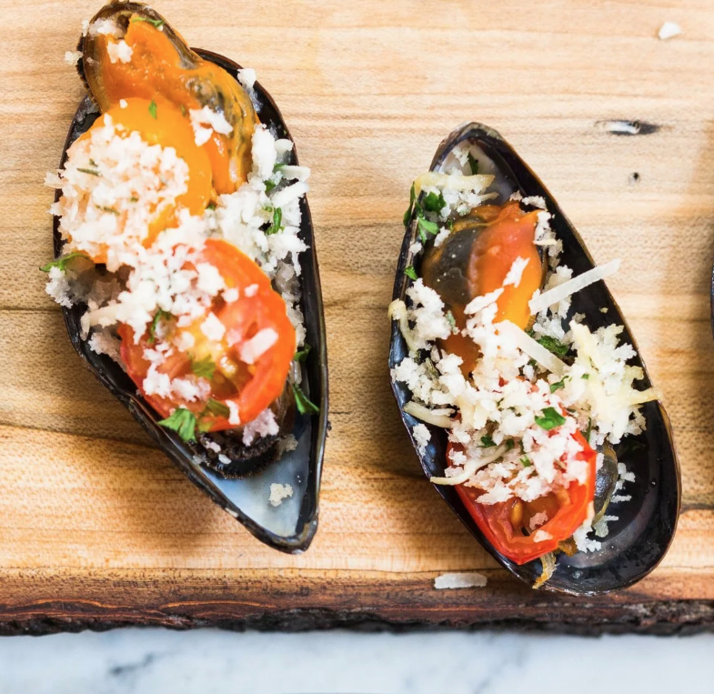 Bangs Island Baked Mussels by The Maine Way