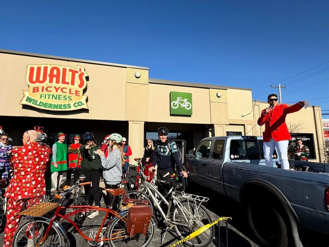 Join us this Saturday for @cranktivus 

Get on your bikes and ride for a great cause! We&rsquo;re starting at Walt&rsquo;s Bike Shop and cruising through our beautiful community while collecting food at local grocery stores for @thefoodbankmo 

&bull