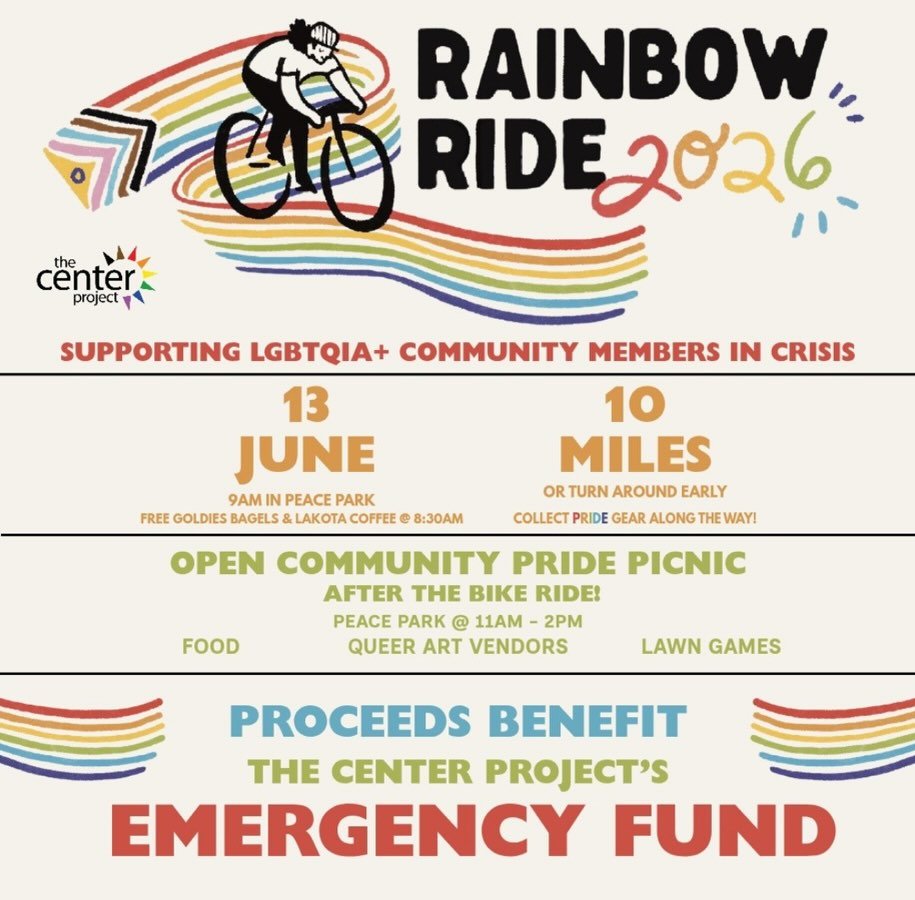 We love to support the Center Project and the important work they do. We hope to see you tomorrow!