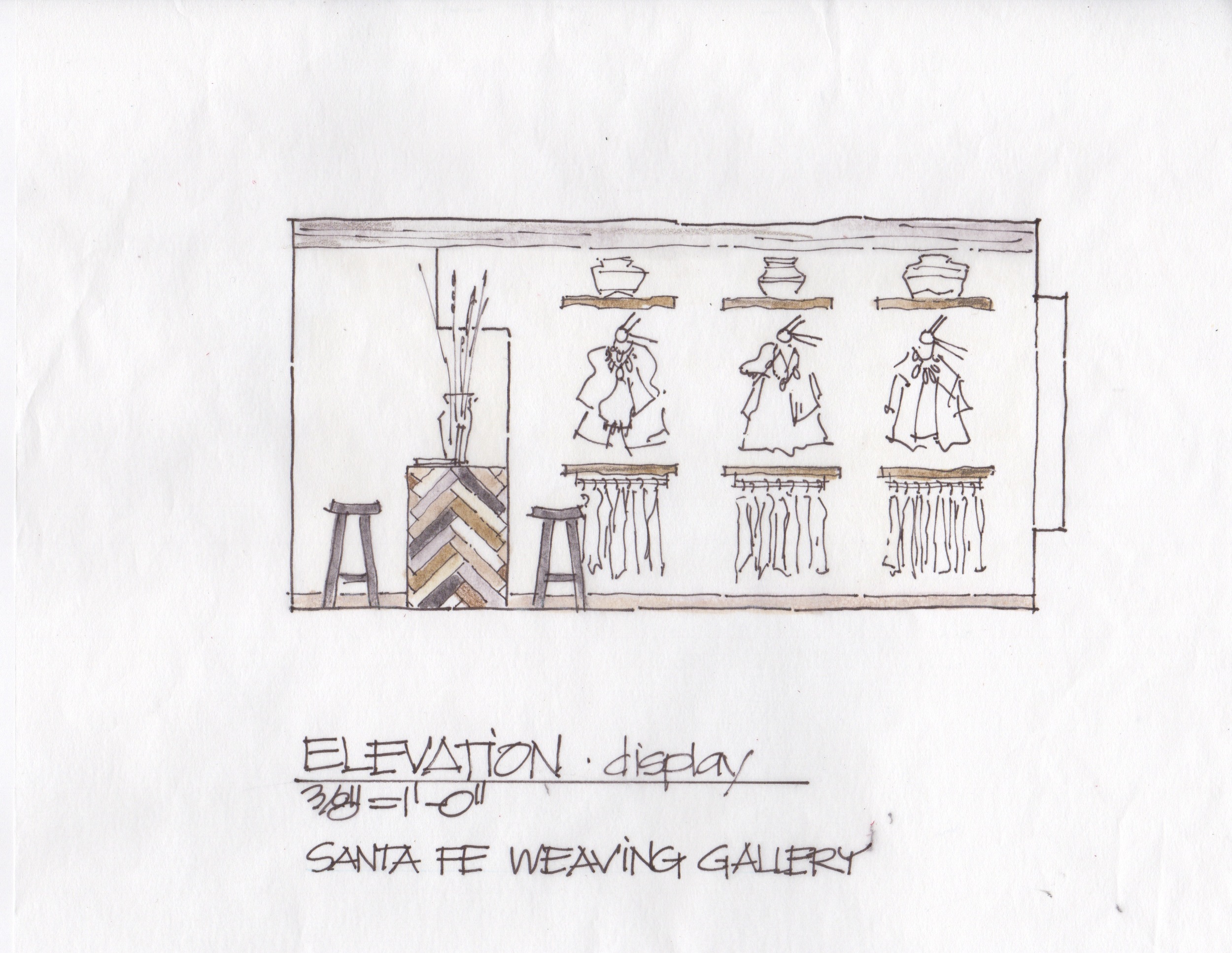 retail design, store design, space plan, Santa Fe