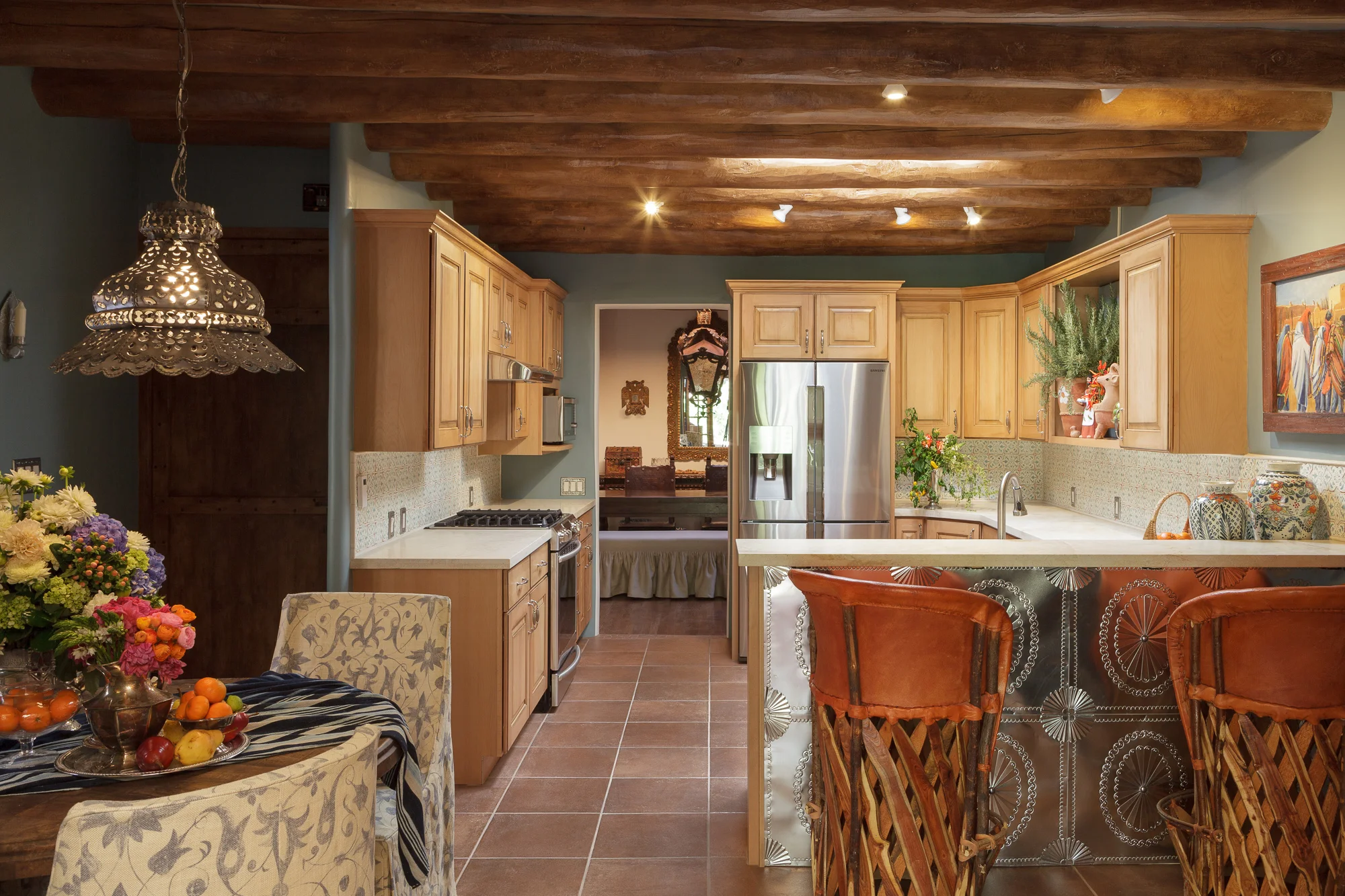 Santa Fe Style Kitchen