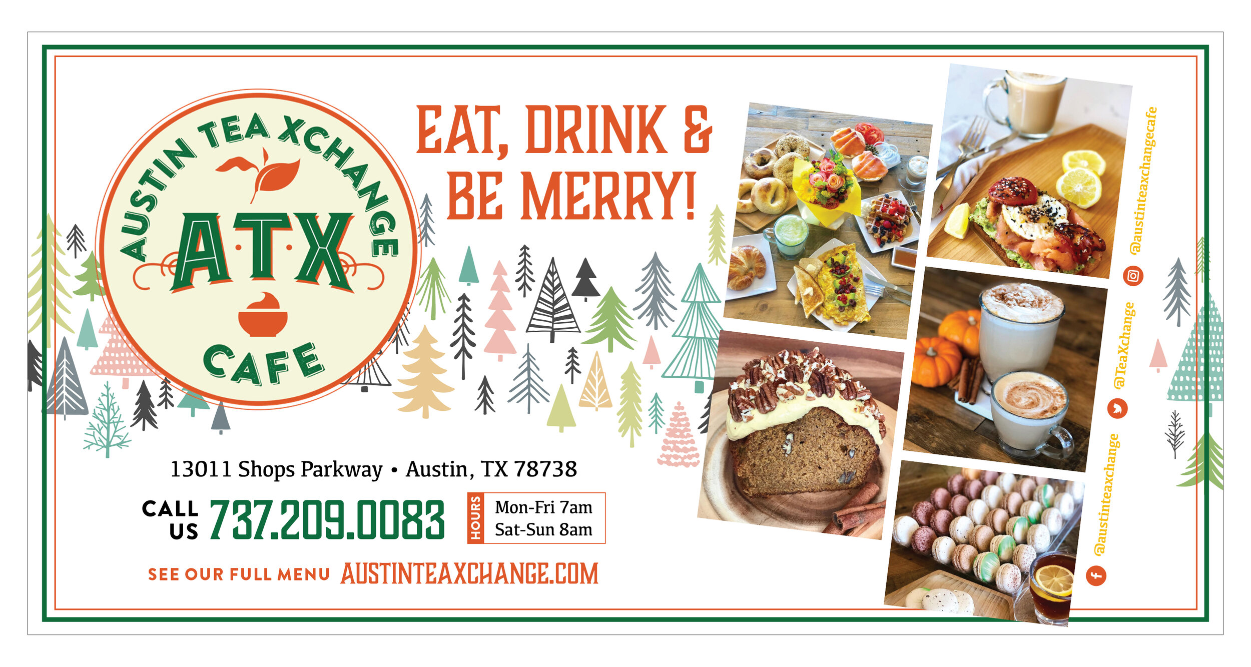 Austin Tea Xchange Postcard — Colby Branum