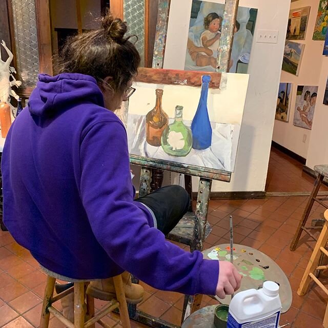 Since 1960 #art #artsed #artstudio #artclass #artschool #oilpainting #drawing #charcoaldrawing #artsy #kidsart #kidspaint #kidsdraw #artgallery #instaart #instaartoftheday #wip #winsorandnewton #fredrixcanvas #roslynny  #roslynvillage #roslynschoolof