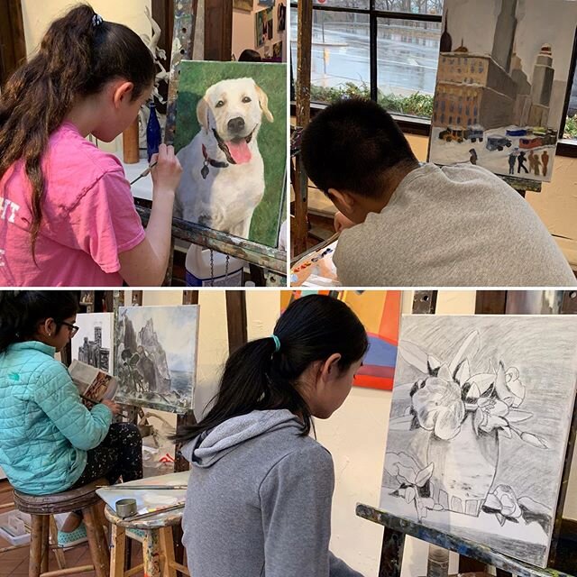 Since 1960 #art #artsed #artstudio #artclass #artschool #oilpainting #drawing #charcoaldrawing #artsy #kidsart #kidspaint #kidsdraw #artgallery #instaart #instaartoftheday #wip #winsorandnewton #fredrixcanvas #roslynny  #roslynvillage #roslynschoolof