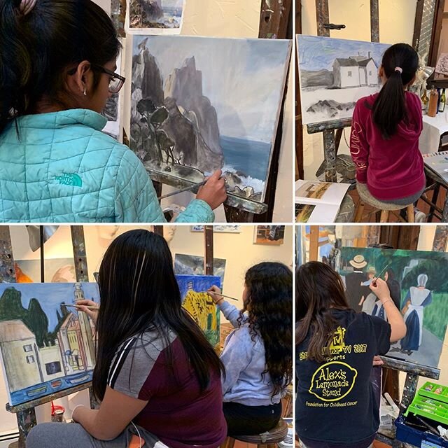 Since 1960 #art #artsed #artstudio #artclass #artschool #oilpainting #drawing #charcoaldrawing #artsy #kidsart #kidspaint #kidsdraw #artgallery #instaart #instaartoftheday #wip #winsorandnewton #fredrixcanvas #roslynny  #roslynvillage #roslynschoolof